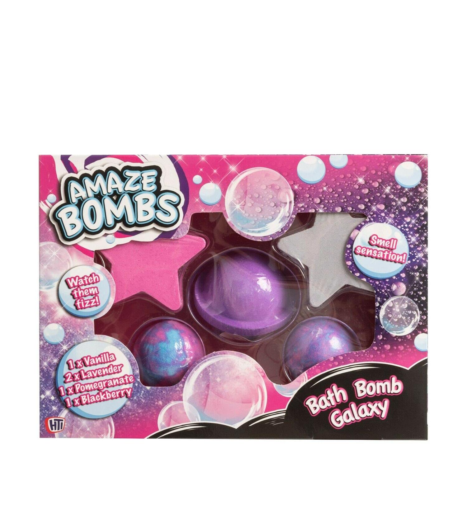 Amaze Bombs Bath Bomb Galaxy 5 Bath Bombs Set - Buy Online on SooperMarket.com
