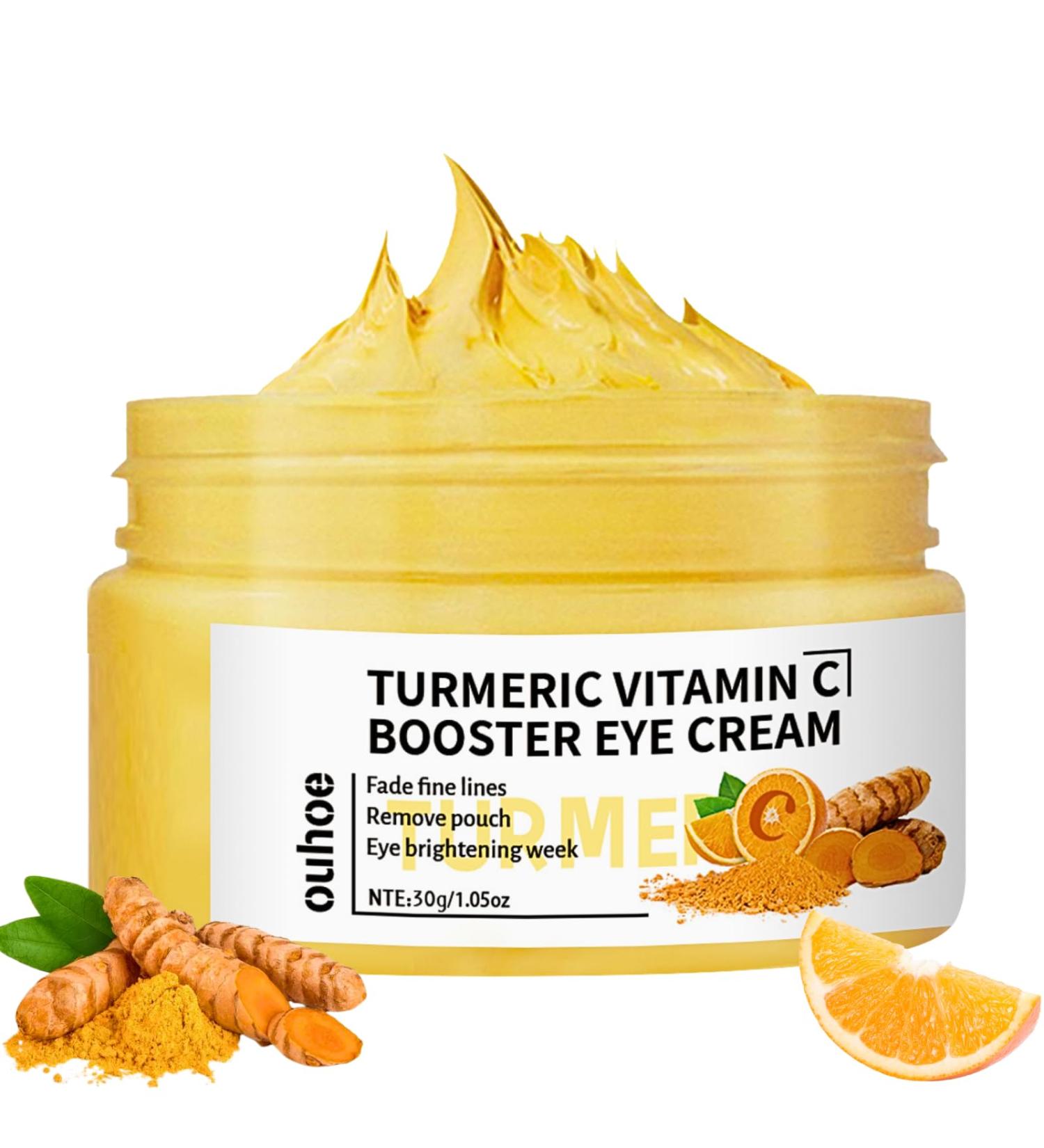 Turmeric Eye Cream Anti Aging Eye Cream With Vitamin C Eye Cream For Dark Circles And Puffy Eyes Turmeric Cream For Radiant&Glowing Skin Under Eye Cream Dark Circle Eye Cream All Skin Types - Buy Online on SooperMarket.com