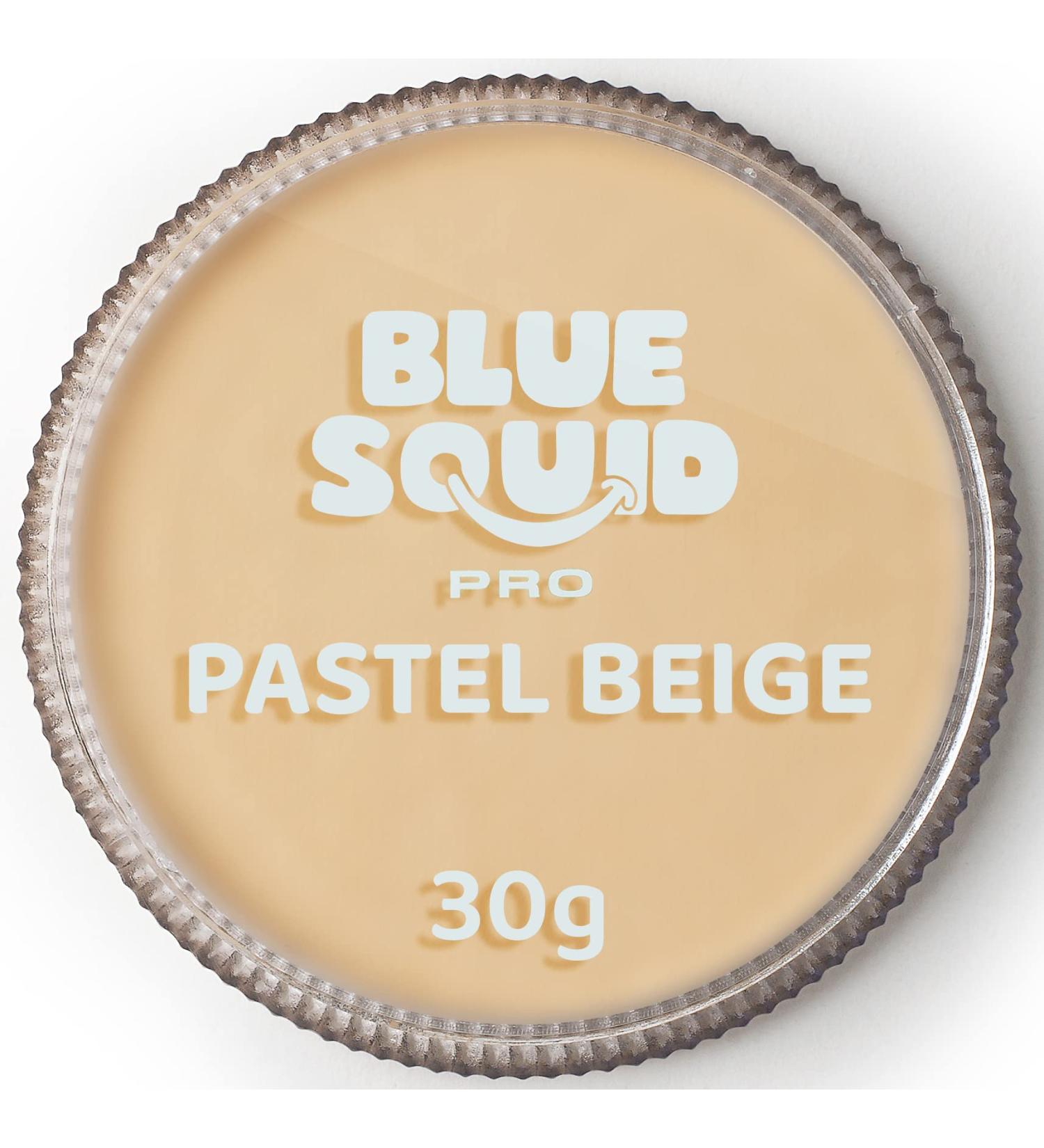 Blue Squid PRO Face Paint - Pastel Beige (30g) | Professional Water Based Face & Body Paint for Adults & Kids | Non-Toxic & Water Activated Facepaint - Buy Online on SooperMarket.com