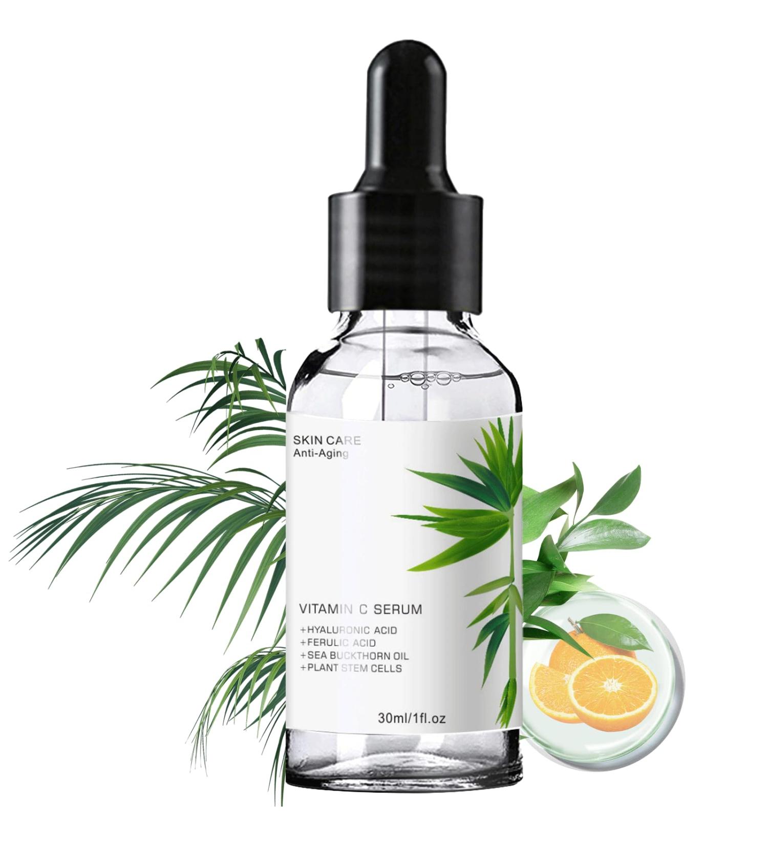 TBeautfave Vitamin C Serum for Face Vit C Serum With Hyaluronic Acid Facial Serums Face Serum for Women & Men Brightening Anti Aging Wrinkles Fine Lines & Dark Spots Skincare 30ml - Buy Online on SooperMarket.com