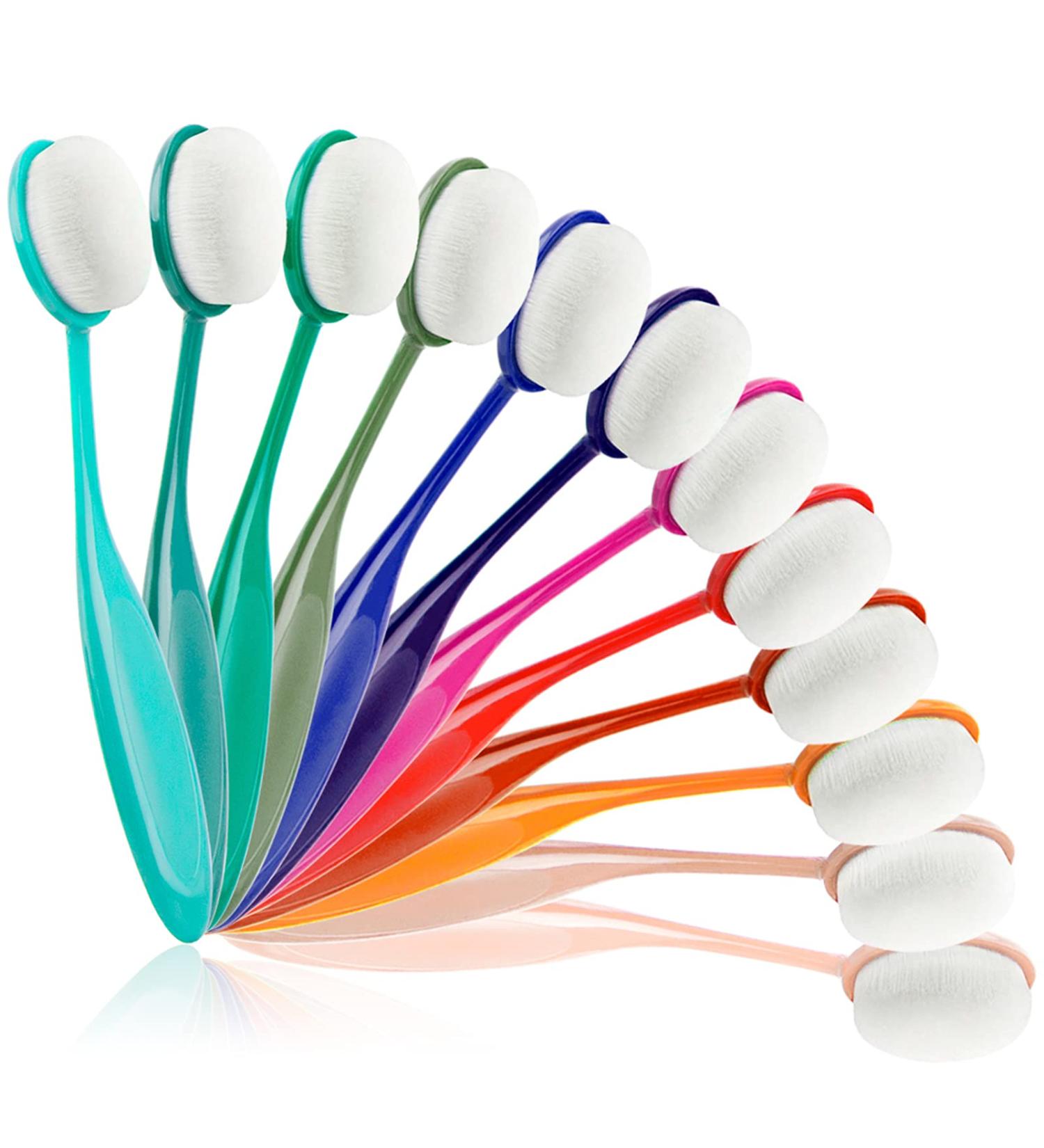 Yoseng Colored Ink Blending Brushes - 12 Pack, 0.85 Brush Head Size - Buy Online on SooperMarket.com