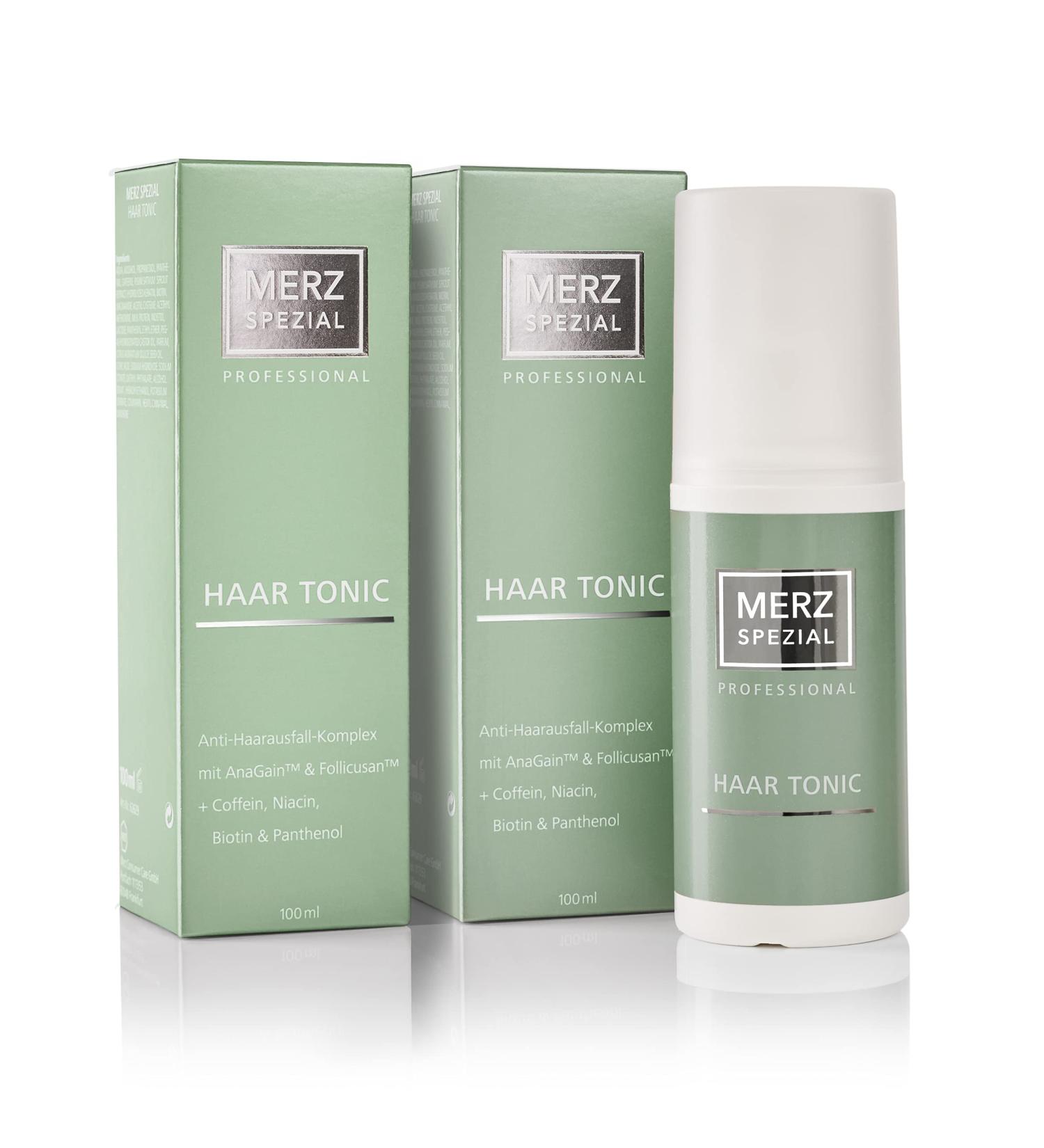 Merz Special Professional Hair Tonic - Reduce Hair Loss with Caffeine & Biotin - Thicker Stronger Hair - 200 ml (2 Pack) - International Shipping Available - Buy Online on SooperMarket.com