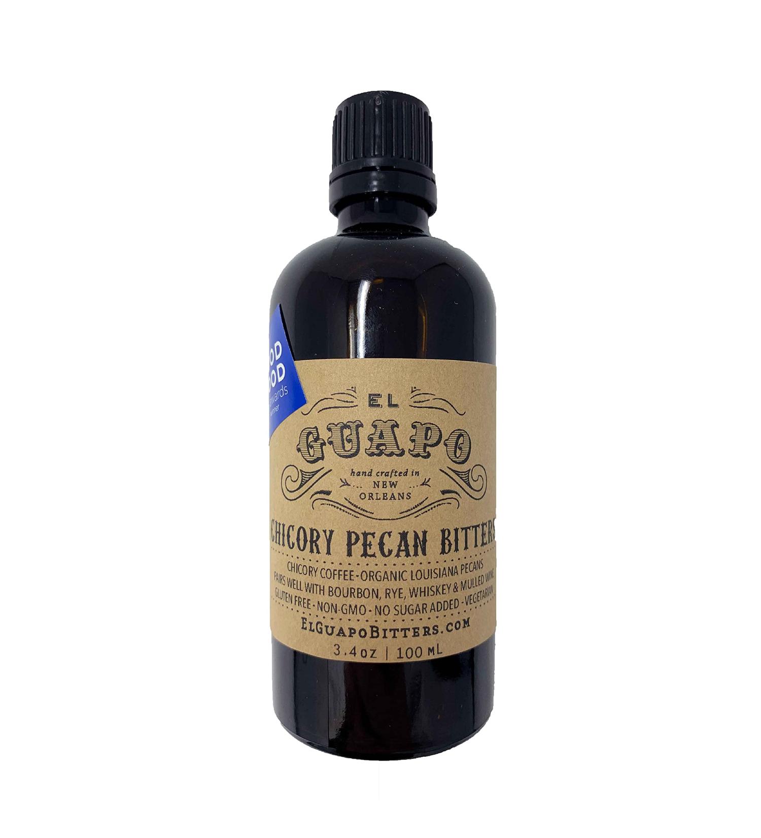 Chicory Pecan Bitters - Premium Flavor Enhancer for Cocktails and Beverages - Buy Online on SooperMarket.com