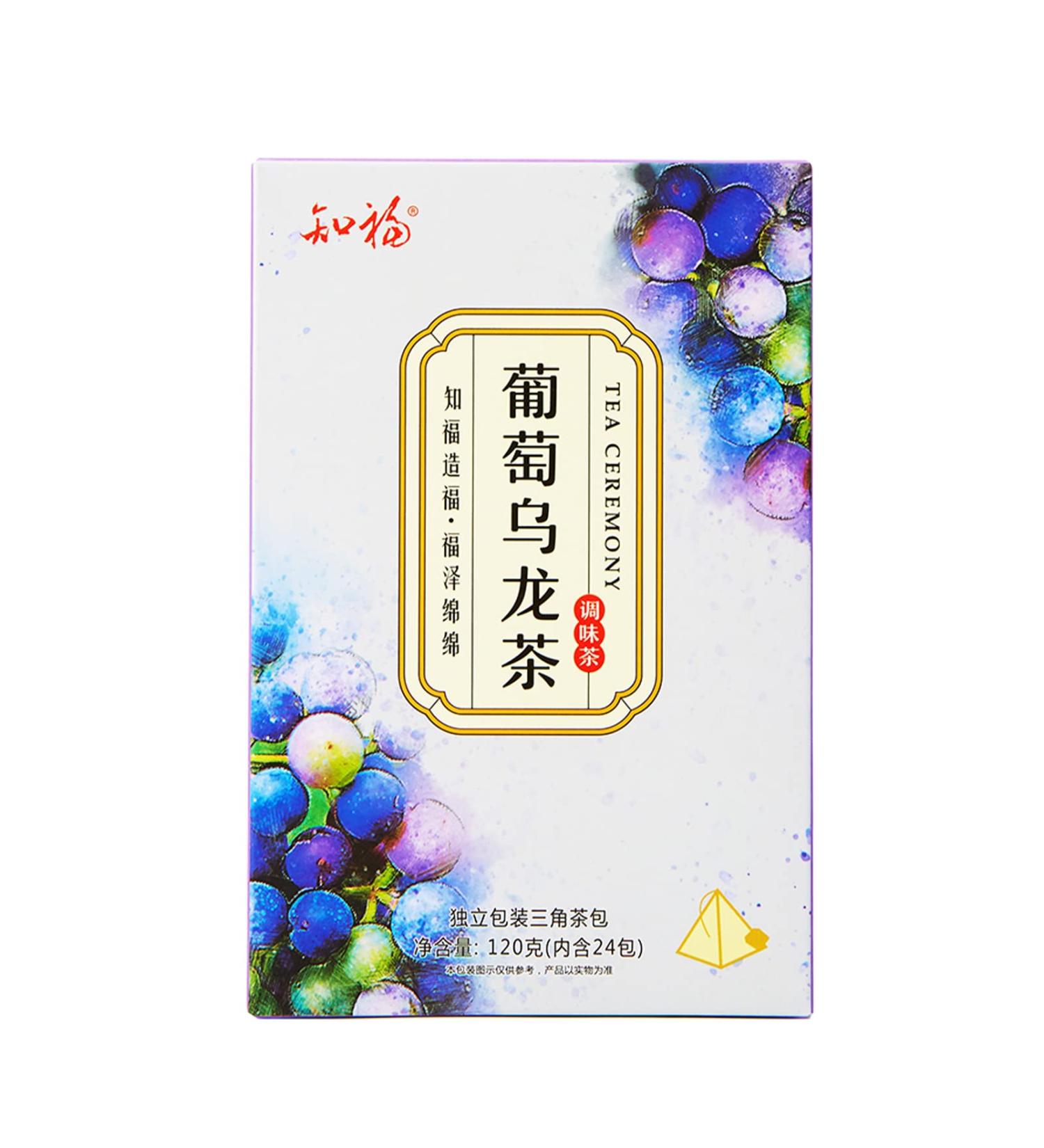 Socobeta Grape Oolong Tea 24pcs Cold Brew Fruit Tea Bags for Casual Drinks in The Morning and Afternoon Free Time kitchen Home Appliances - Buy Online on SooperMarket.com