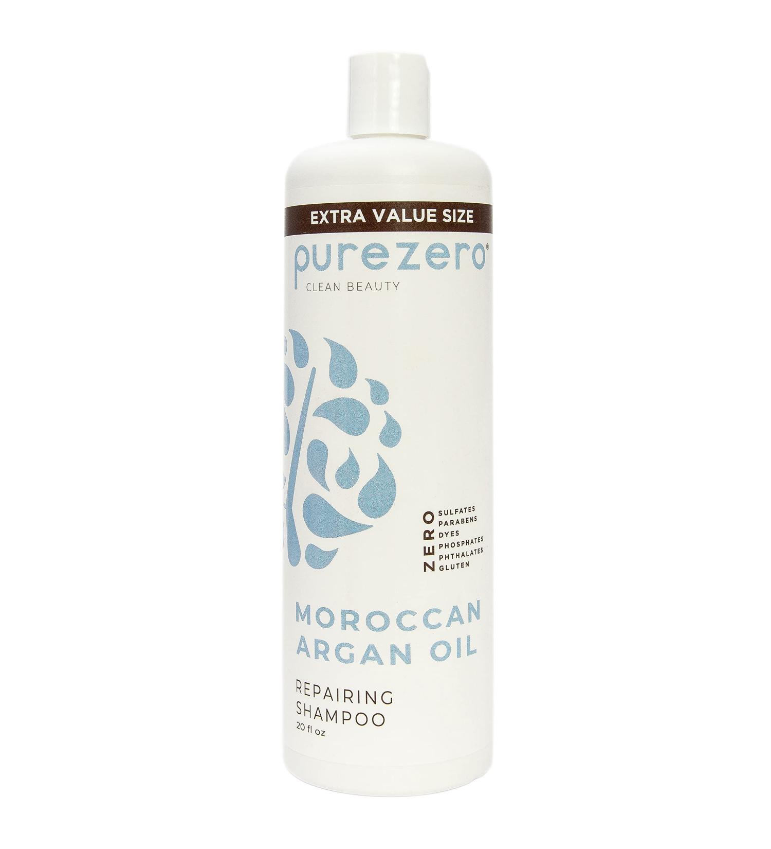 Purezero Moroccan Argan Oil Shampoo 20 Fl Oz