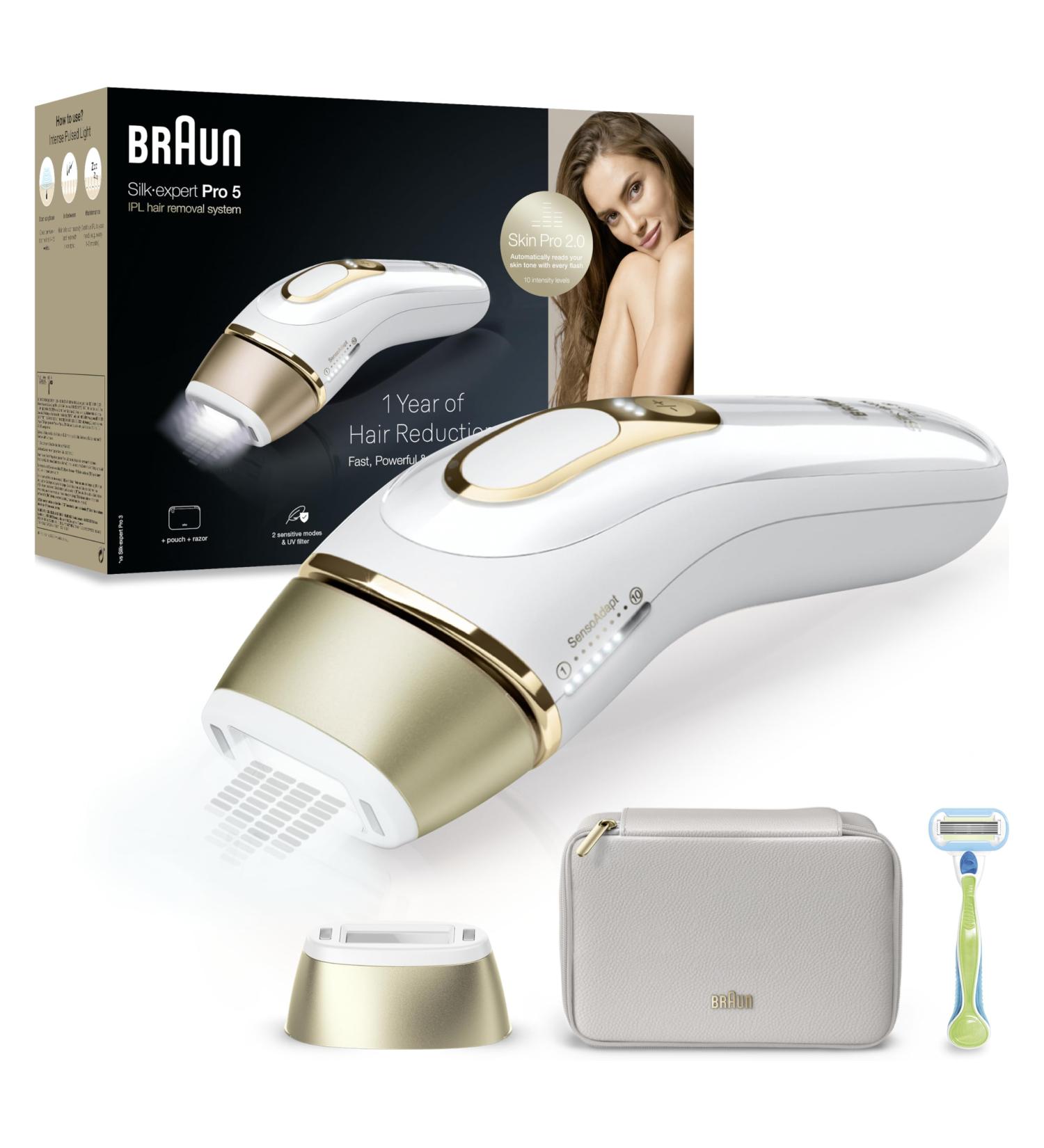 Buy Braun Silk-expert Pro 5 IPL Epilator PL5052 - Fast Shipping Worldwide | Best Hair Removal Solution - Buy Online on SooperMarket.com