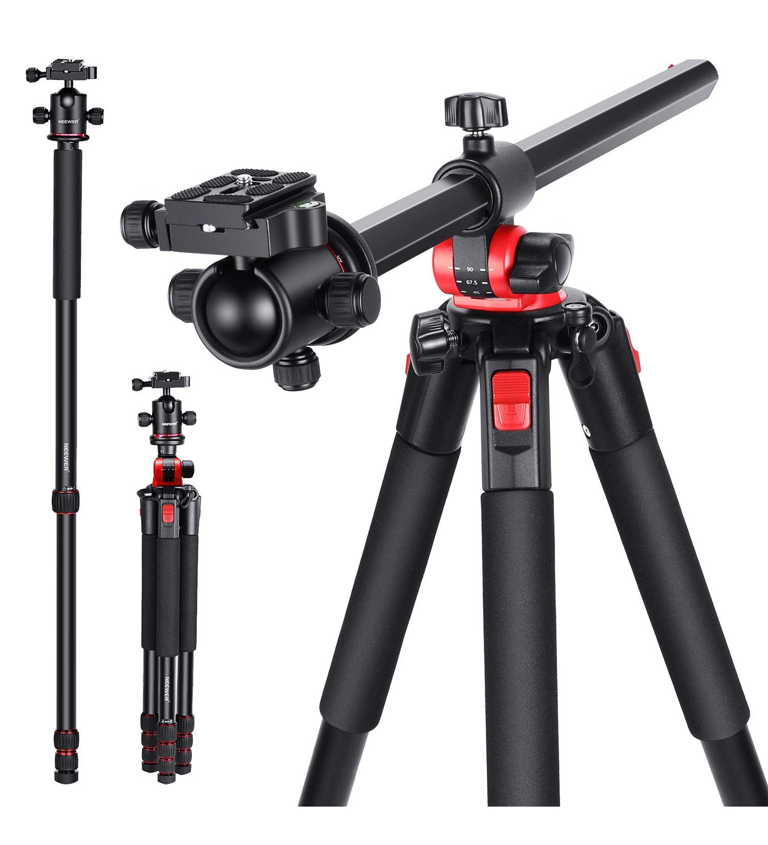 NEEWER 72 Camera Tripod Monopod with Ball Head, Arca Type QR Plate, Bag - Max Load 33lb - Buy Online on SooperMarket.com