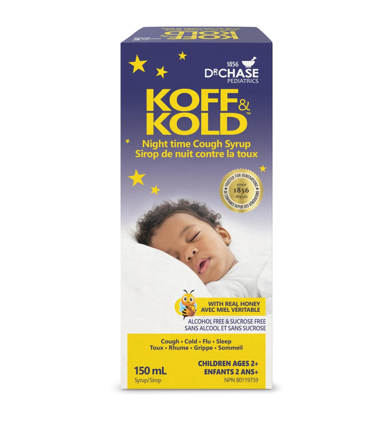 Dr Chase Pediatrics Koff & Kold Night-time Cough Syrup - Buy Online on SooperMarket.com