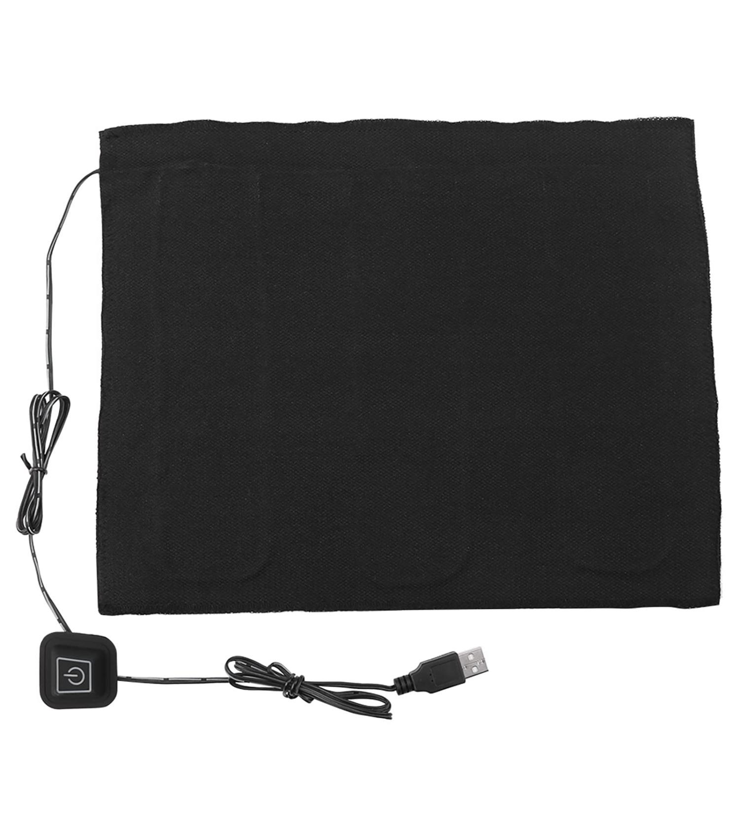 Joyzan USB Heating Mat - Adjustable 3-Layer Carbon Fiber Warmer for Clothing Pets & Home | DC 5V Electric Heating Pillow & Mouse Pad - Buy Online on SooperMarket.com