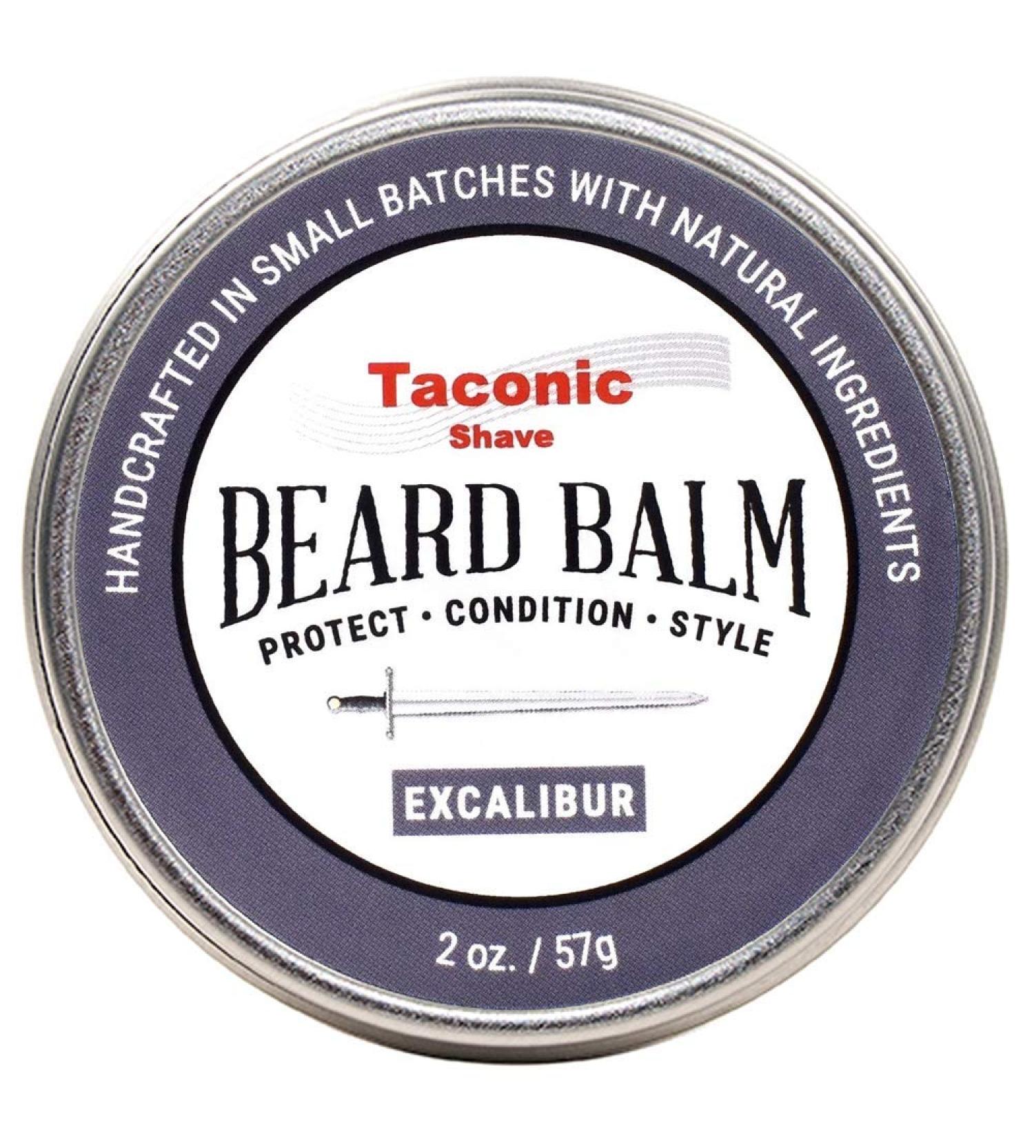 Taconic Shave Beard Balm - Conditions and Protects Your Beard and Skin - Excalibur - 2 Ounce size - Buy Online on SooperMarket.com