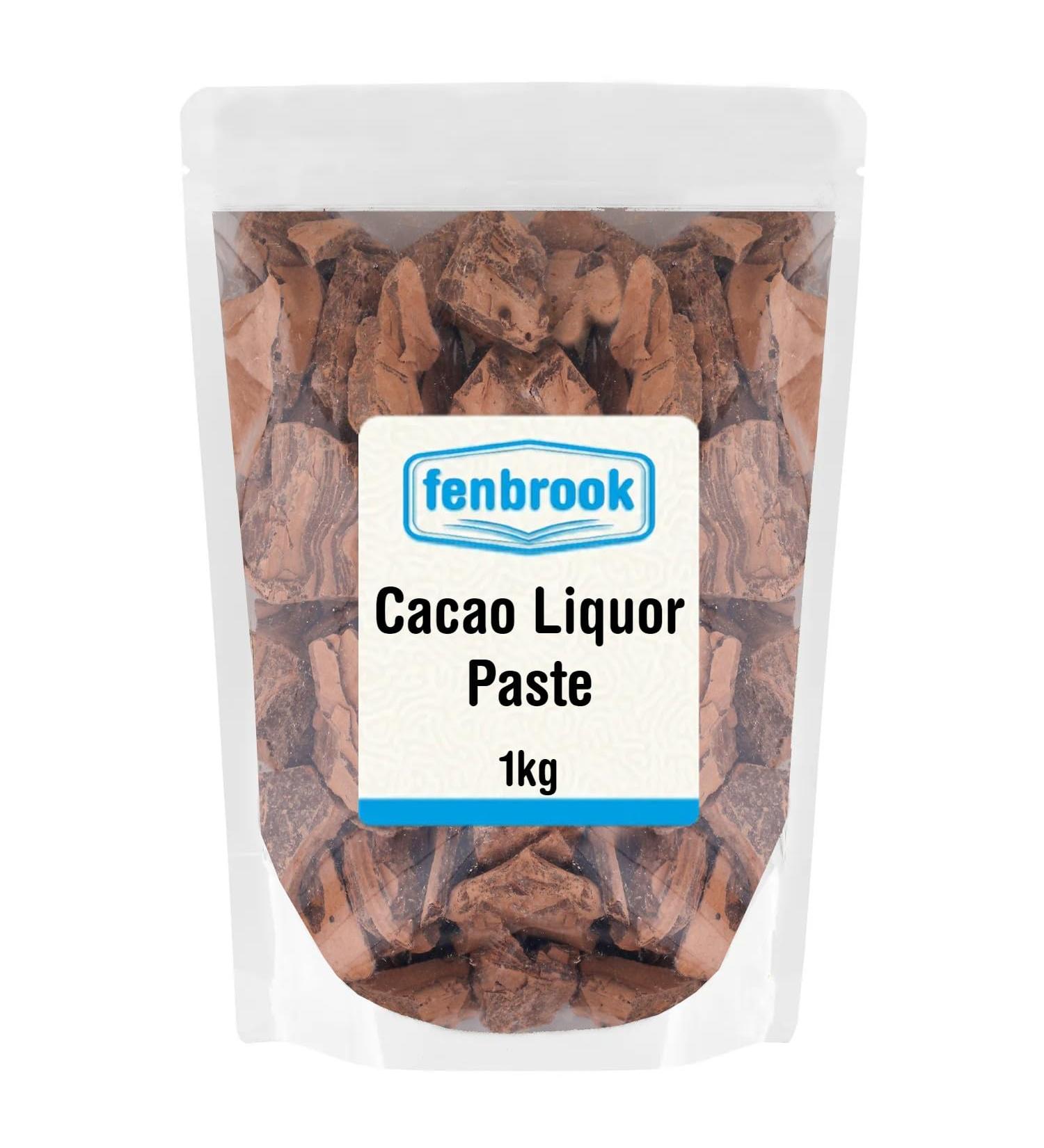 Cacao Liquor Paste 1kg Liquor Chunks Cacao Mass by Fenbrook