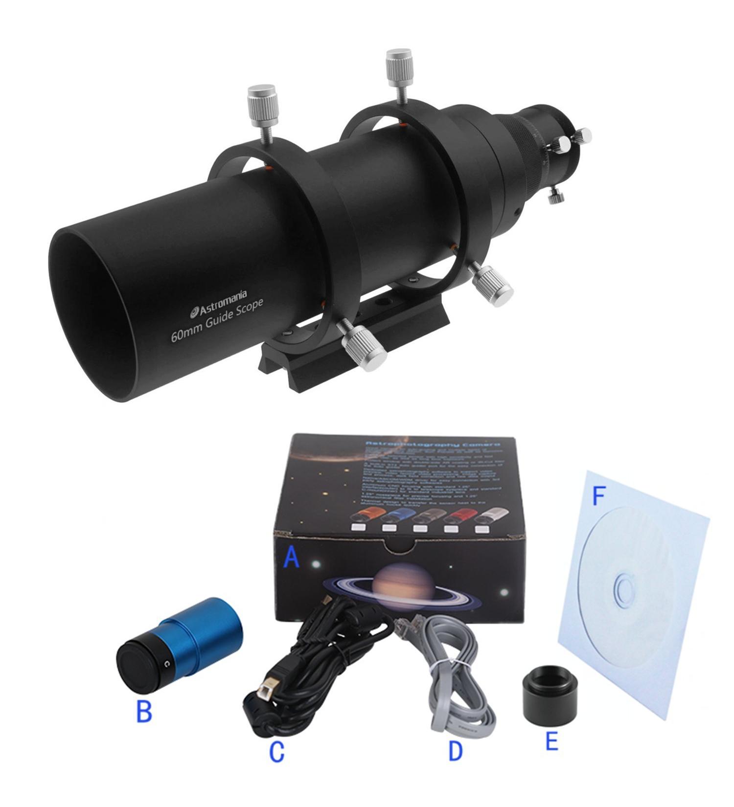 Astromania Camera Easy Autoguiding Set 60 - Perfect for Successful Planetary Photography - Buy Online on SooperMarket.com