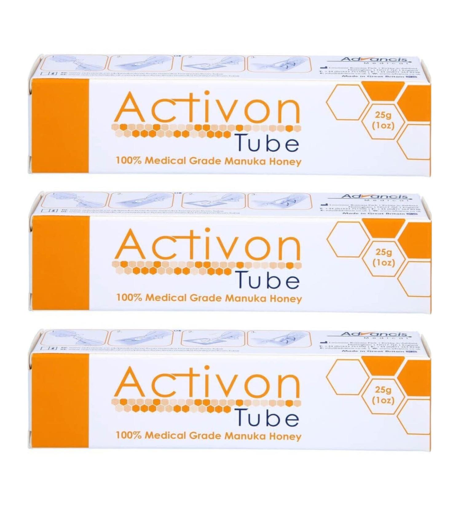 Activon Manuka Honey for Wound Care - Bundle of 3 x 25g - Premium International Shipping - Buy Online on SooperMarket.com