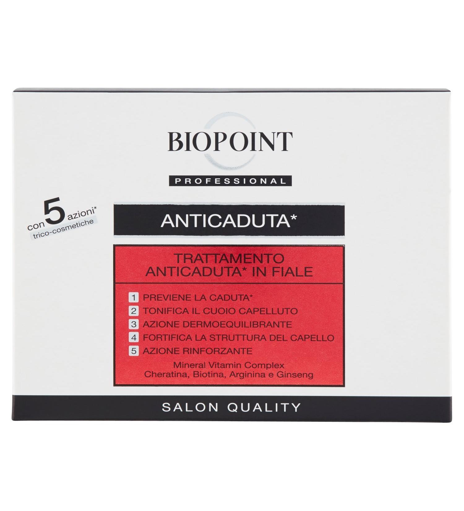 Biopoint Anti-Fall Hair Ampoules - 70ml | Strengthen & Protect Hair | International Shipping Available - Buy Online on SooperMarket.com