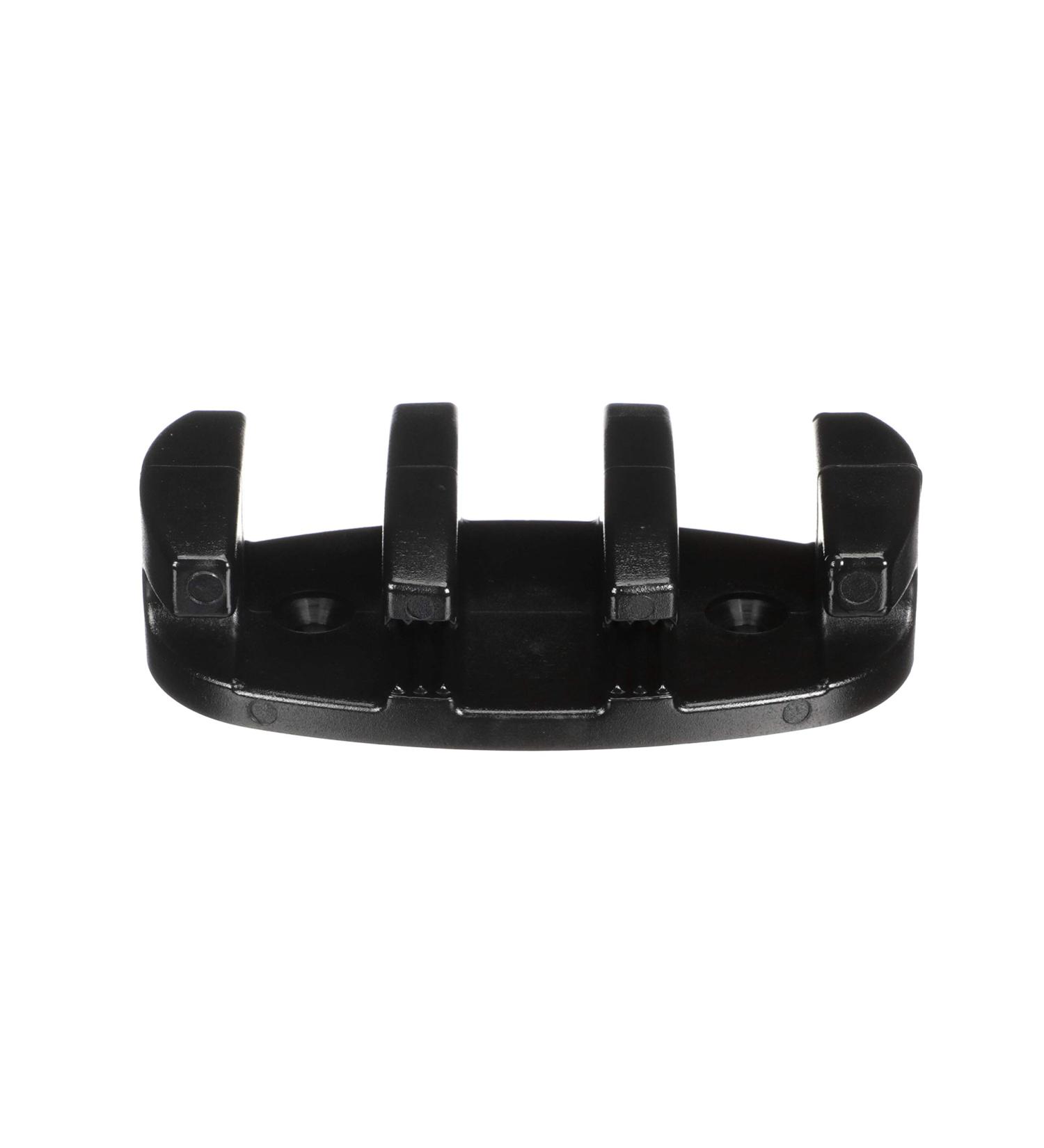 Attwood 11926-7 Zig-Zag Cleats 3 Nylon Black - Pair, for 3/8 Rope - Drilled for 2 Fasteners - Buy Online on SooperMarket.com