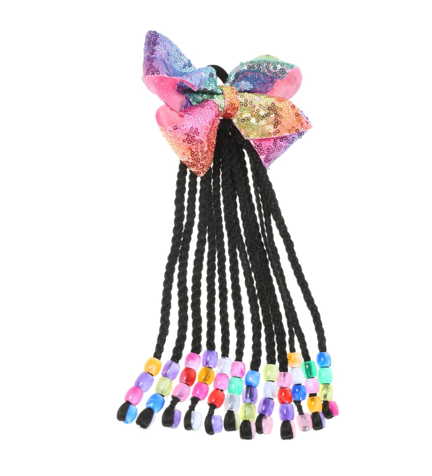 CORHAD Ponytail Beads and Dreadlocks Women Braided Hair Extensions Braiding Hair Braids Hair Extension Bowknot Beaded Ponytail Hair Extensions Ponytail Synthetic Hairpiece Braided Wig 29.00X16.00X5.00CM As Shown 03 - Buy Online on SooperMarket.com