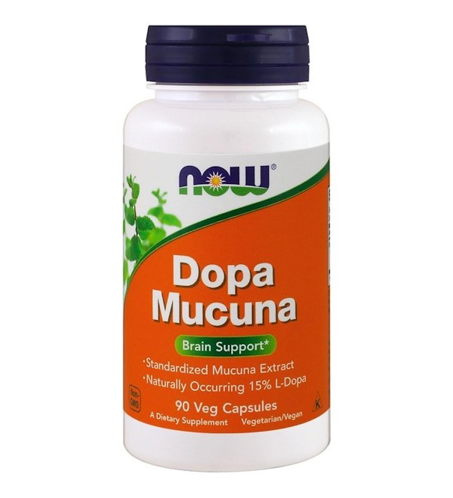 Now Foods Dopa Mucuna 90 Veg Capsules