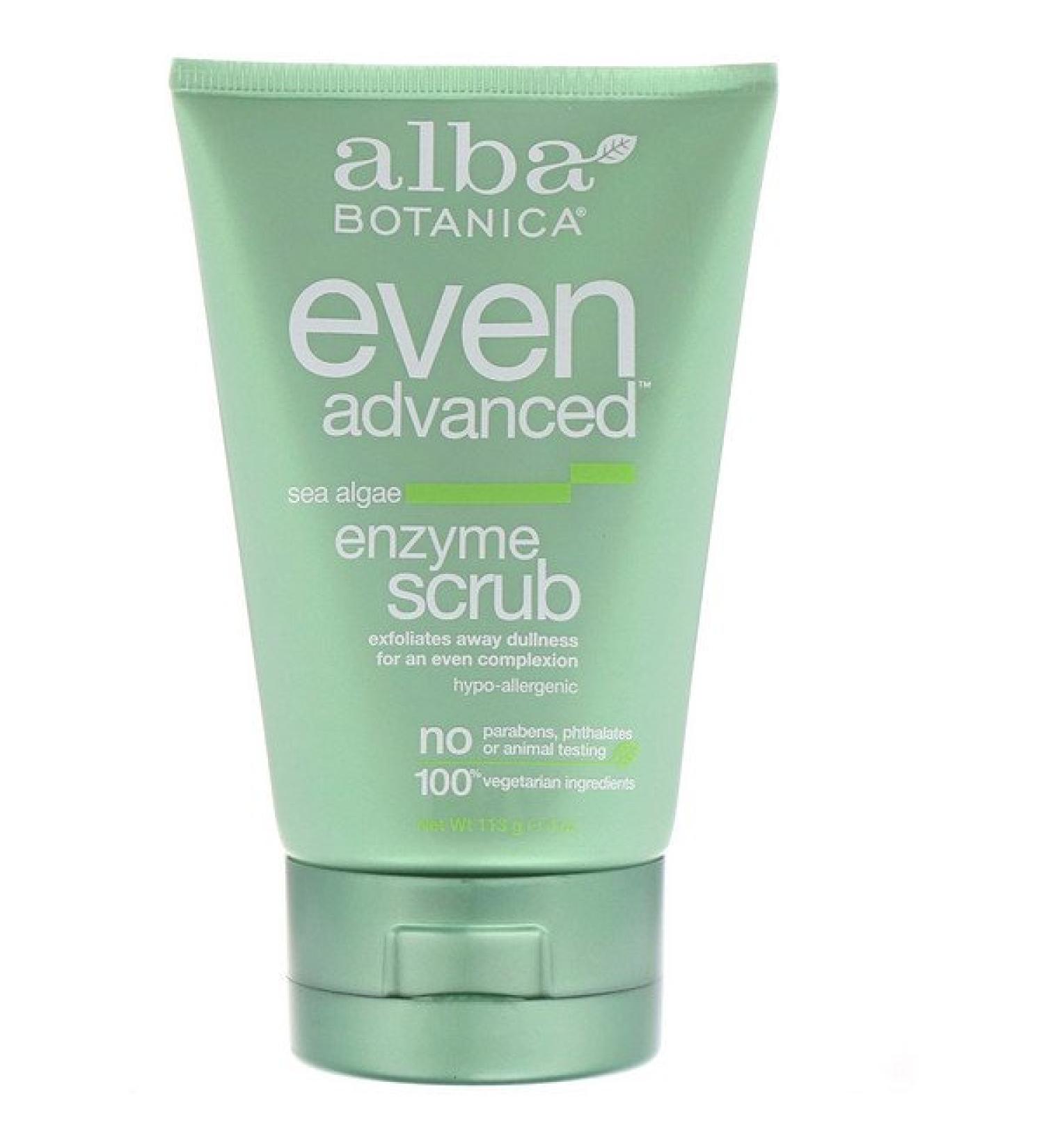 Alba Botanica Even Advanced Enzyme Scrub Sea Algae 4 oz (113 g)