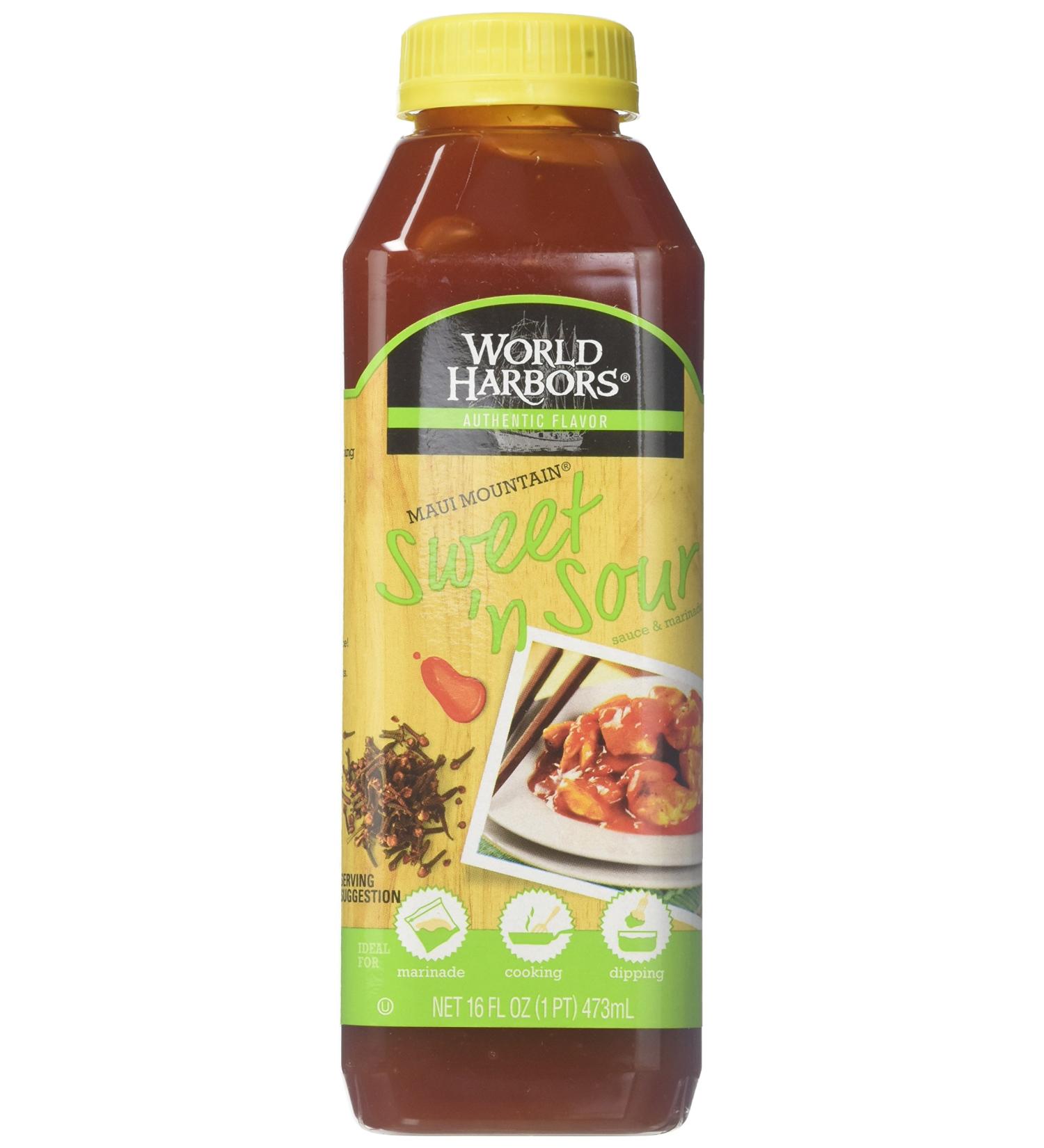 World Harbors Hawaiian Style Sauce 16 Fl Oz - Pack of 2 | Authentic Flavor - Buy Online on SooperMarket.com