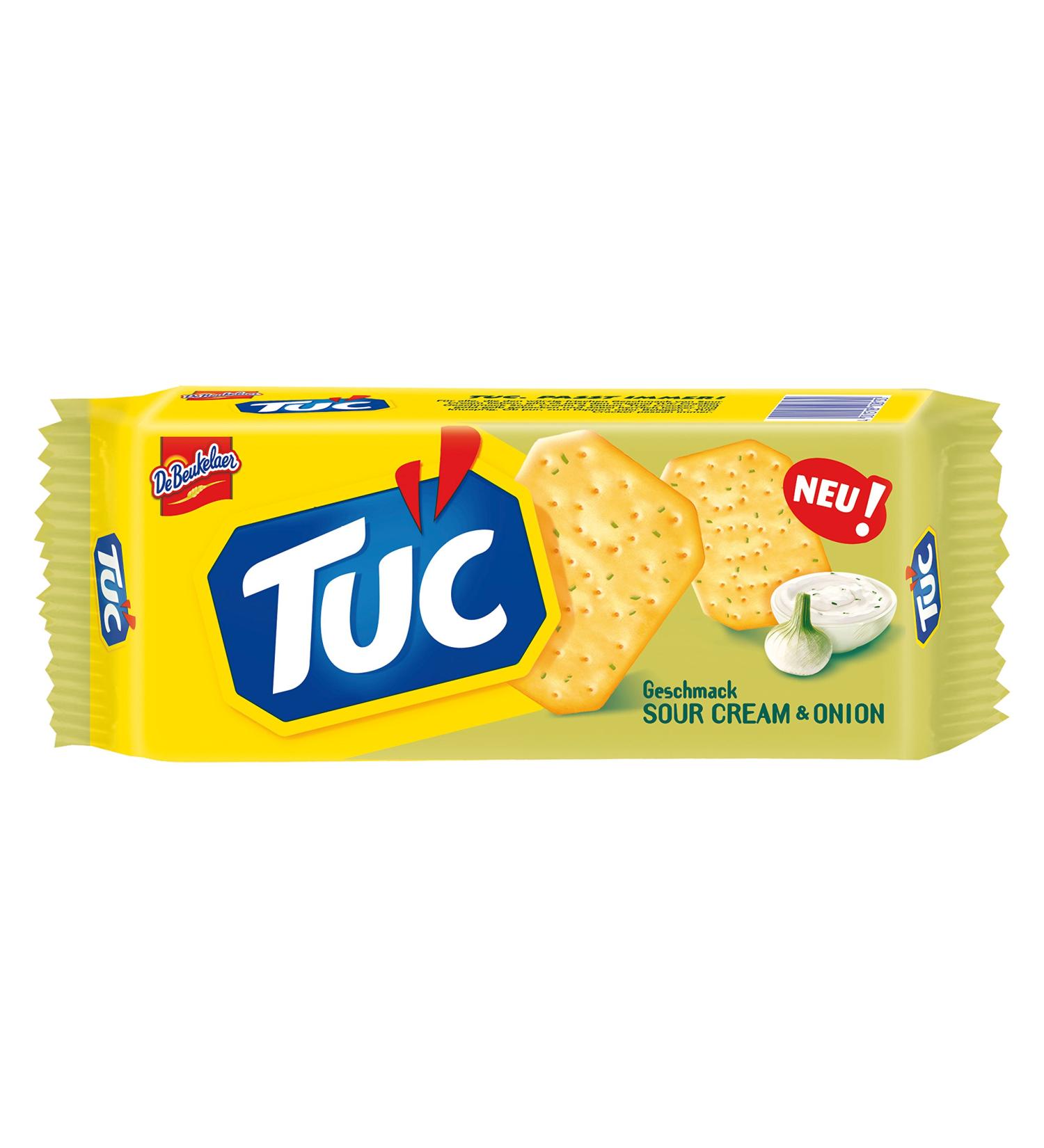 TUC Cracker Sour Cream & Onion 6 x 100 g