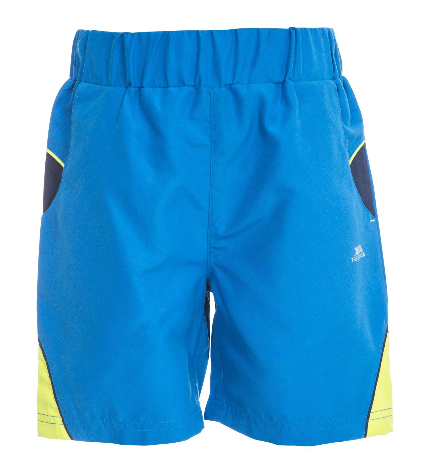 Buy Trespass Boys Quick Dry Shorts Kickoff 5-6 Blue - International Shipping Available - Buy Online on SooperMarket.com