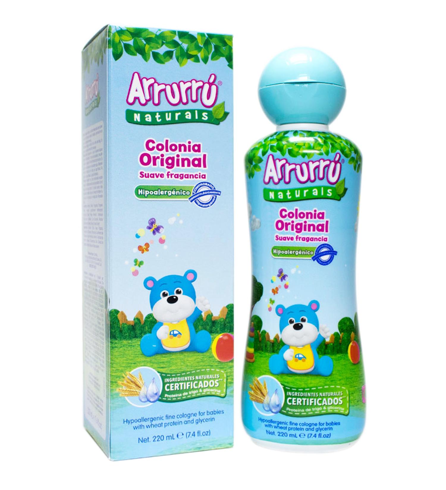 Arrurru Naturals Original Baby Cologne 7.4oz - Gentle Scent for Kids - Buy Online on SooperMarket.com