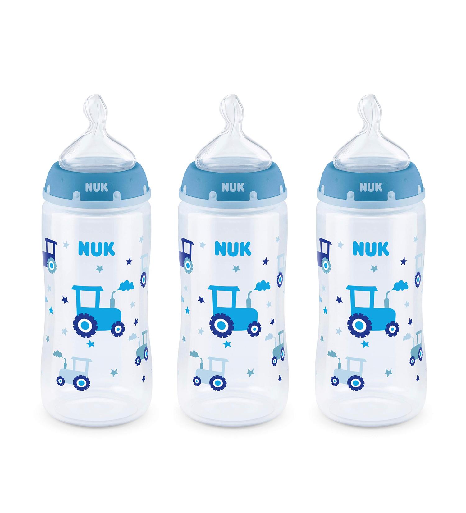 GoSupps.com - NUK Smooth Flow Anti-Colic Bottle 0+ Months 3 Pack 10 oz ( 300 ml) Each - Buy Online on SooperMarket.com