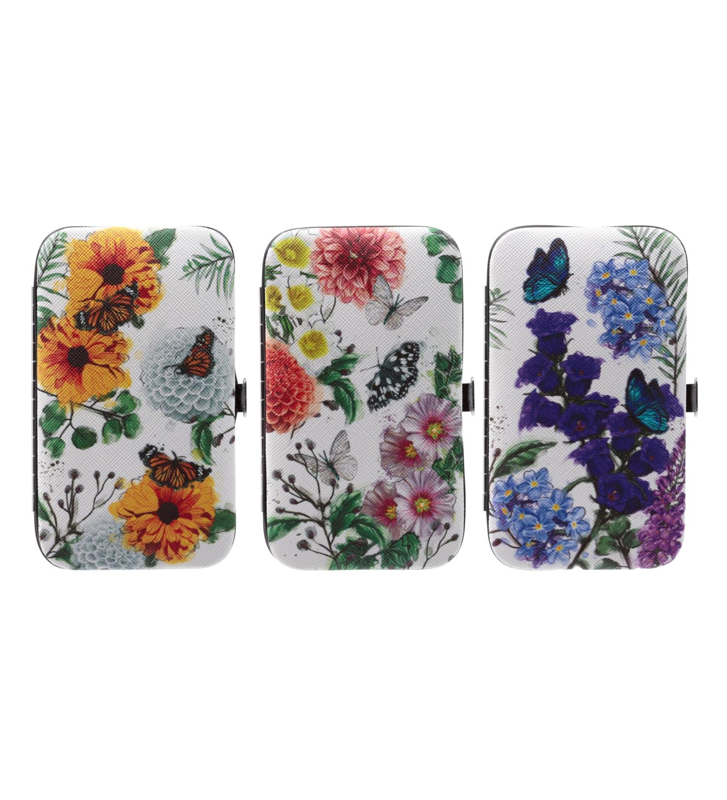 Puckator Butterfly Meadows 5 Piece Manicure Set - Nail Care Kit Gift Gifts Set for Women Men - Personal Safe Care - Travel Holiday Essentials Accessories Kits - Health Beauty Items Products - Buy Online on SooperMarket.com