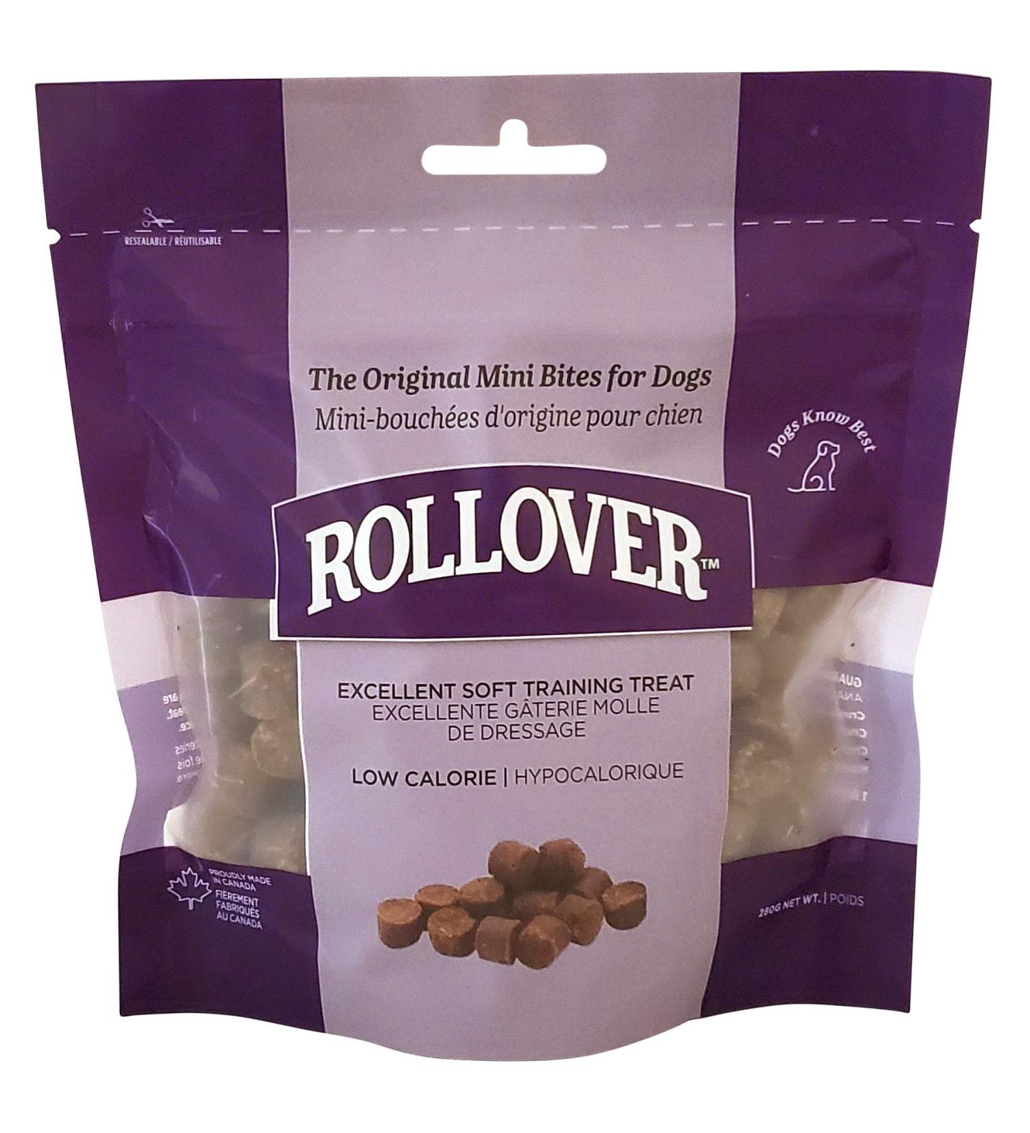 Rollover The Original Mini Bites for Dogs - 280g - Buy Online on SooperMarket.com