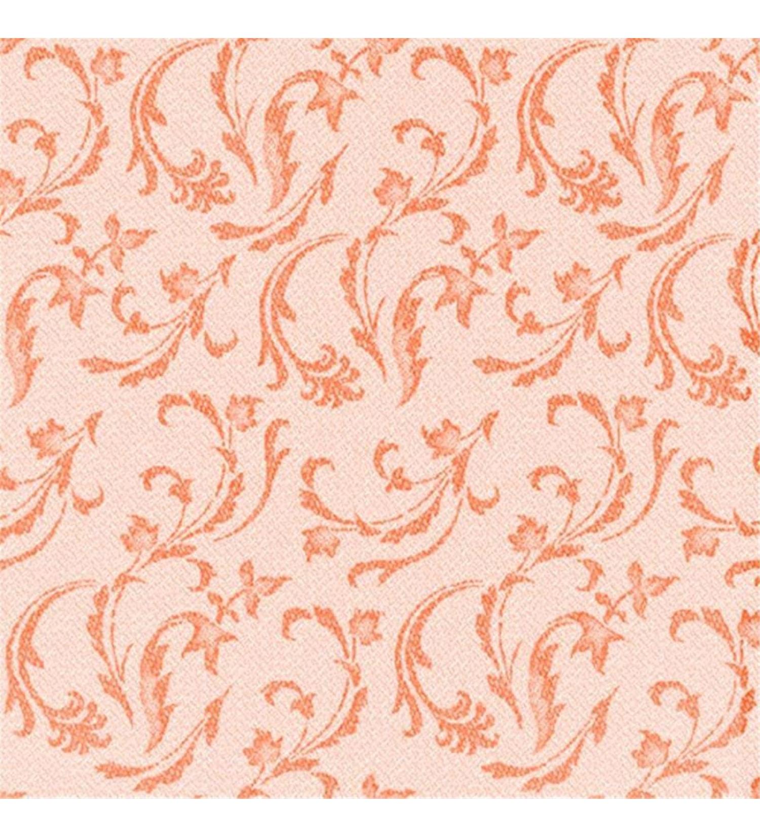 Papstar 50 napkins "ROYAL Collection" 1/4 fold 40 cm x 40 cm nectarine "Damascato" #84997 Nectarine 7.8 x 20 x 20 cm