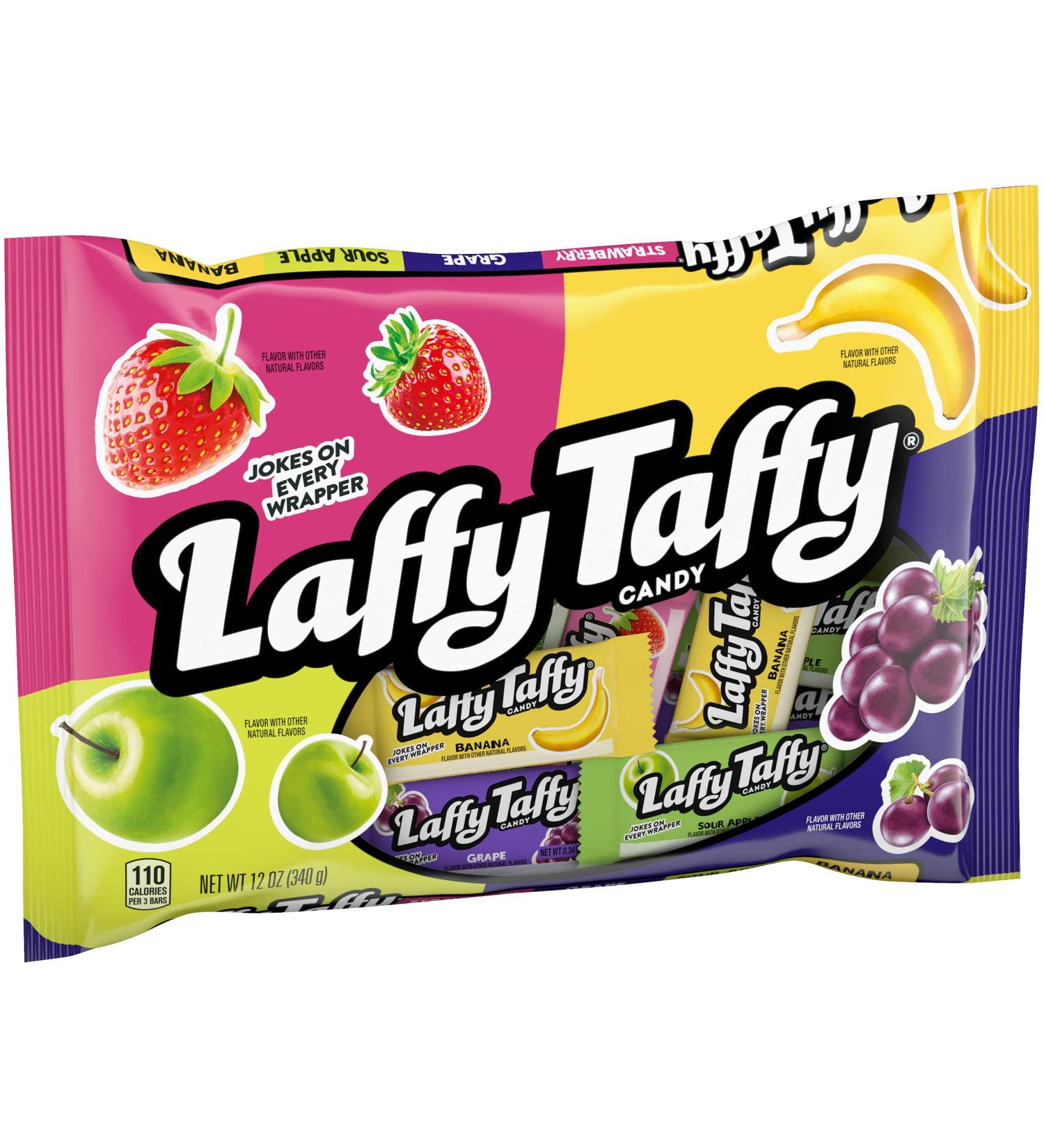 Laffy Taffy Assorted Taffy 12 Oz - Delicious Chewy Candy Variety Pack - Buy Online on SooperMarket.com