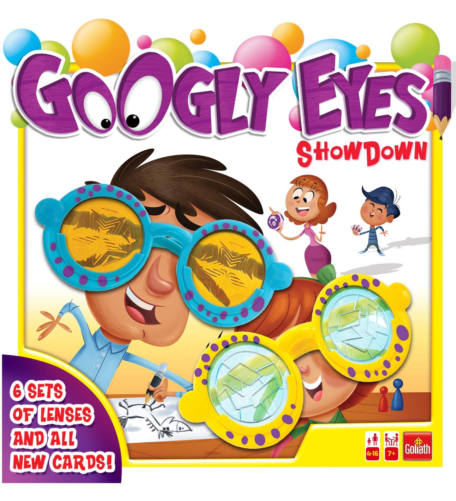Goliath Googly Eyes Showdown: Fun Vision-Distorting Drawing Game - Buy Online on SooperMarket.com