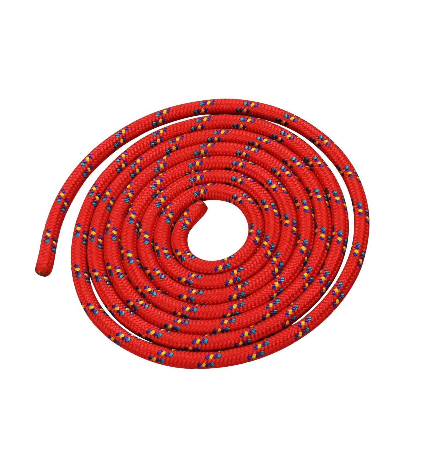 Vinex skipping rope - skipping rope 3 meters - beautiful pattern - red
