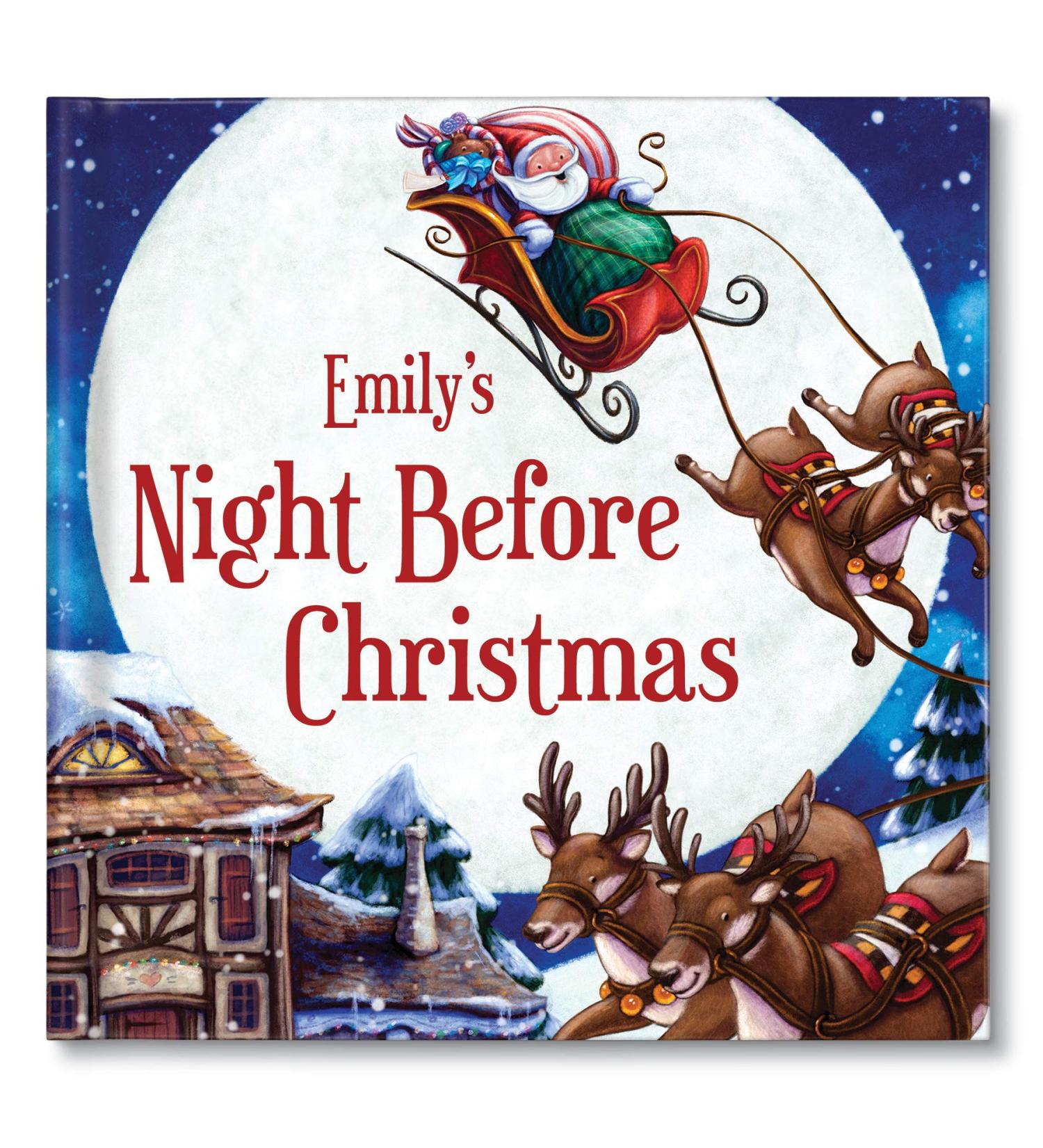 Personalized My Night Before Christmas Children's Book | I See Me! Hardcover - Buy Online on SooperMarket.com