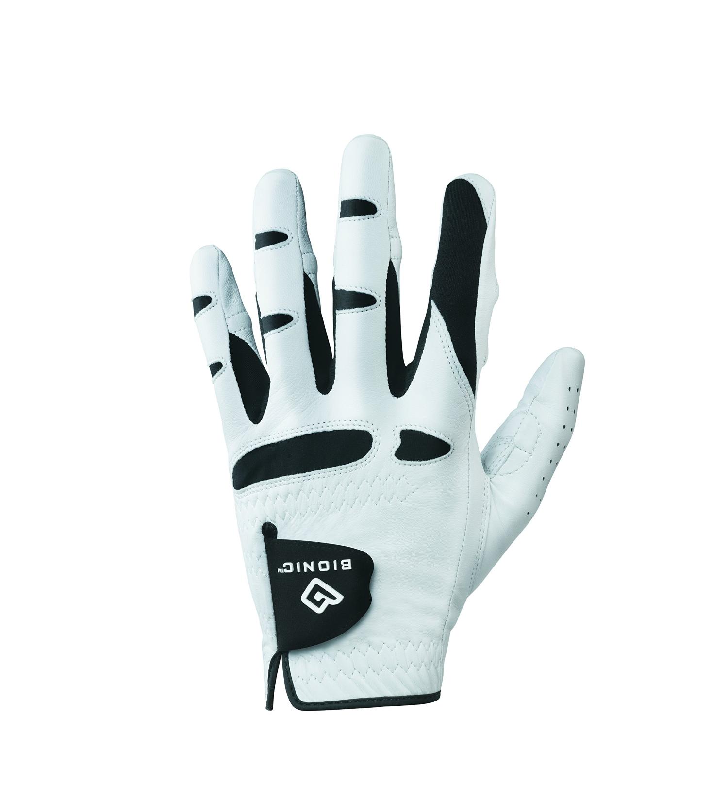 BIONIC Men's StableGrip Golf Glove - Left Hand, Cadet White, Size Cadet Medium - Buy Online on SooperMarket.com