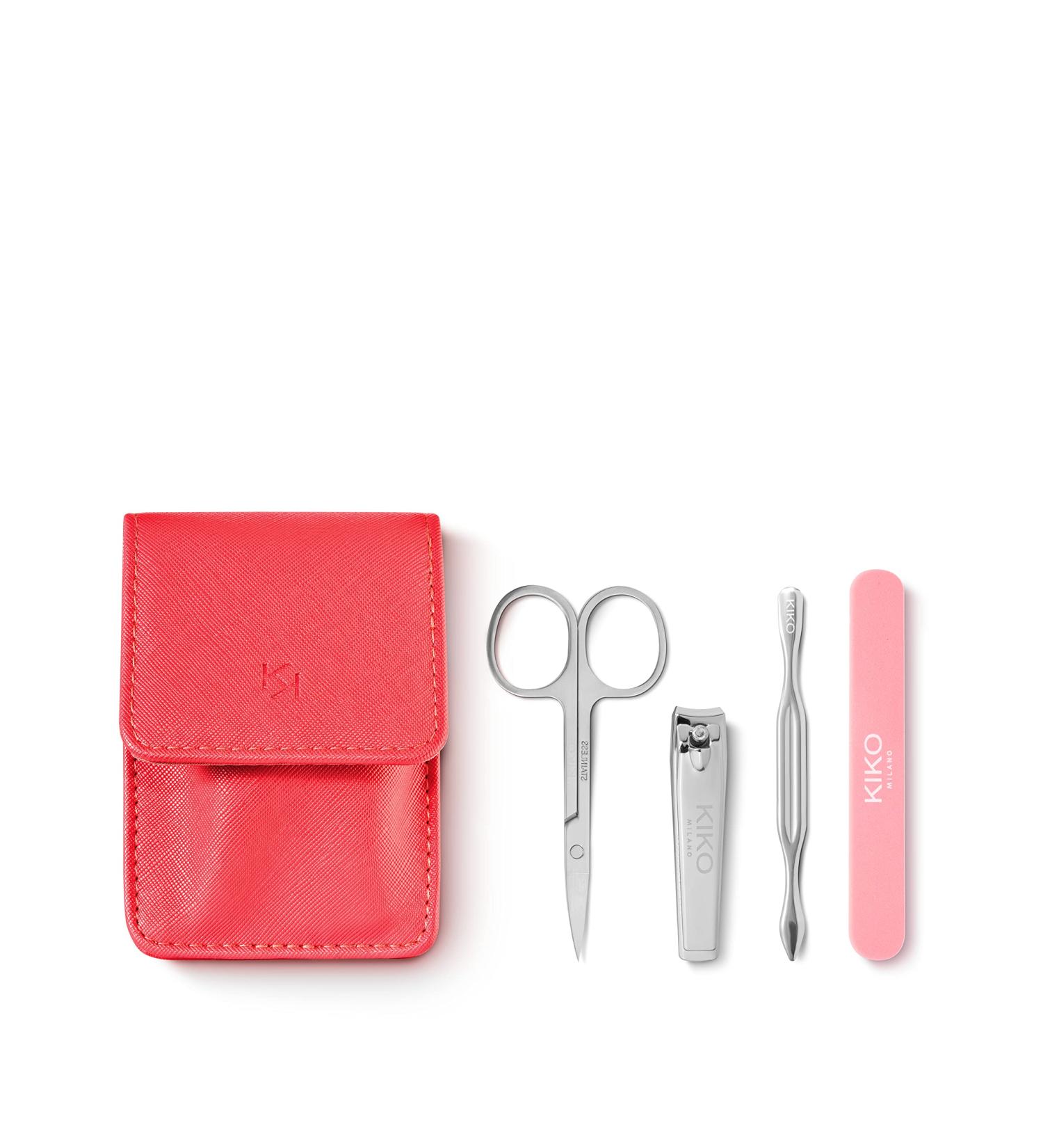 KIKO Milano Smart Manicure Kit with Pouch - Complete Nail Care Set - Buy Online on SooperMarket.com