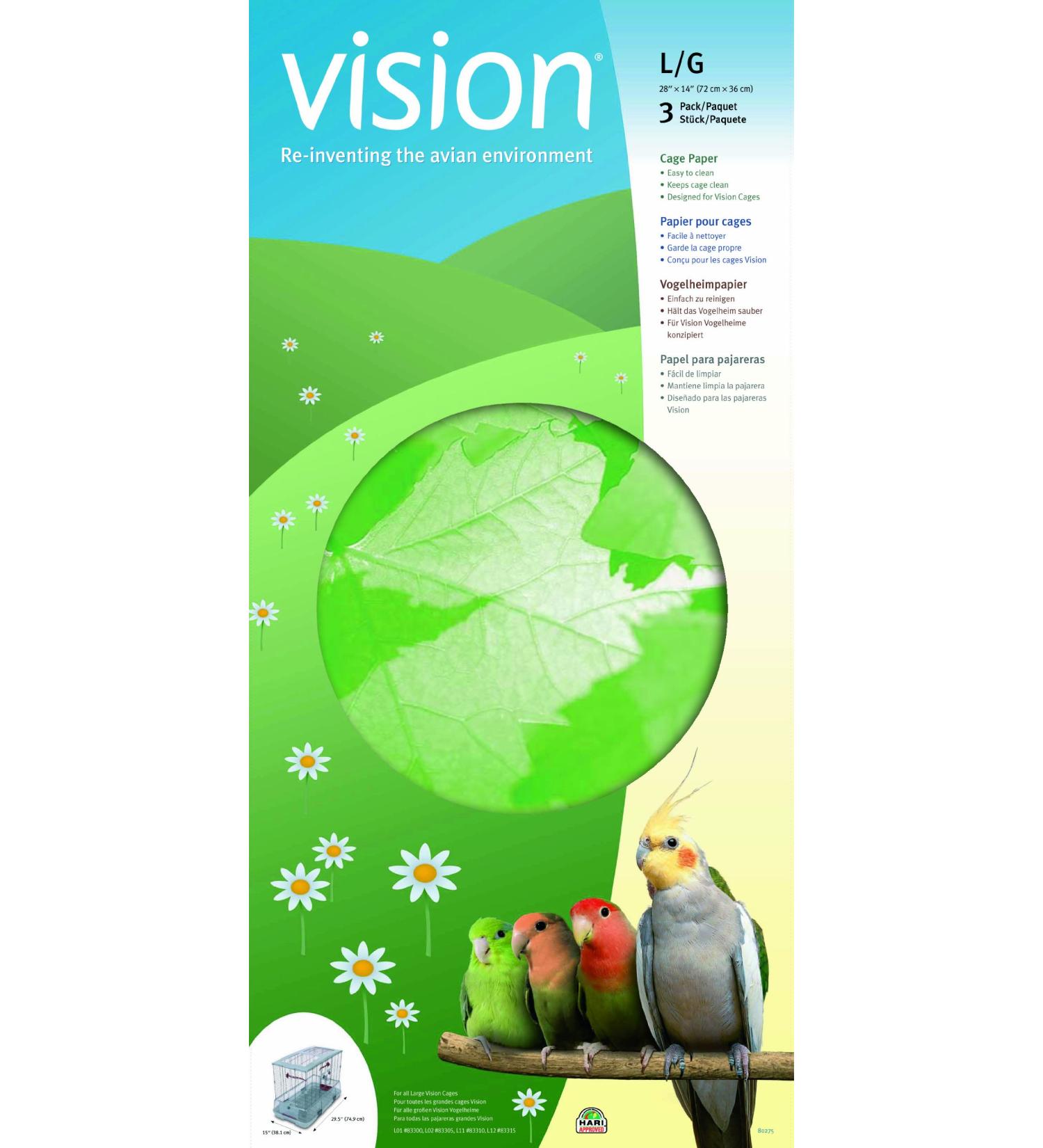 Vision Cage Paper Cages 83310/83315 Large