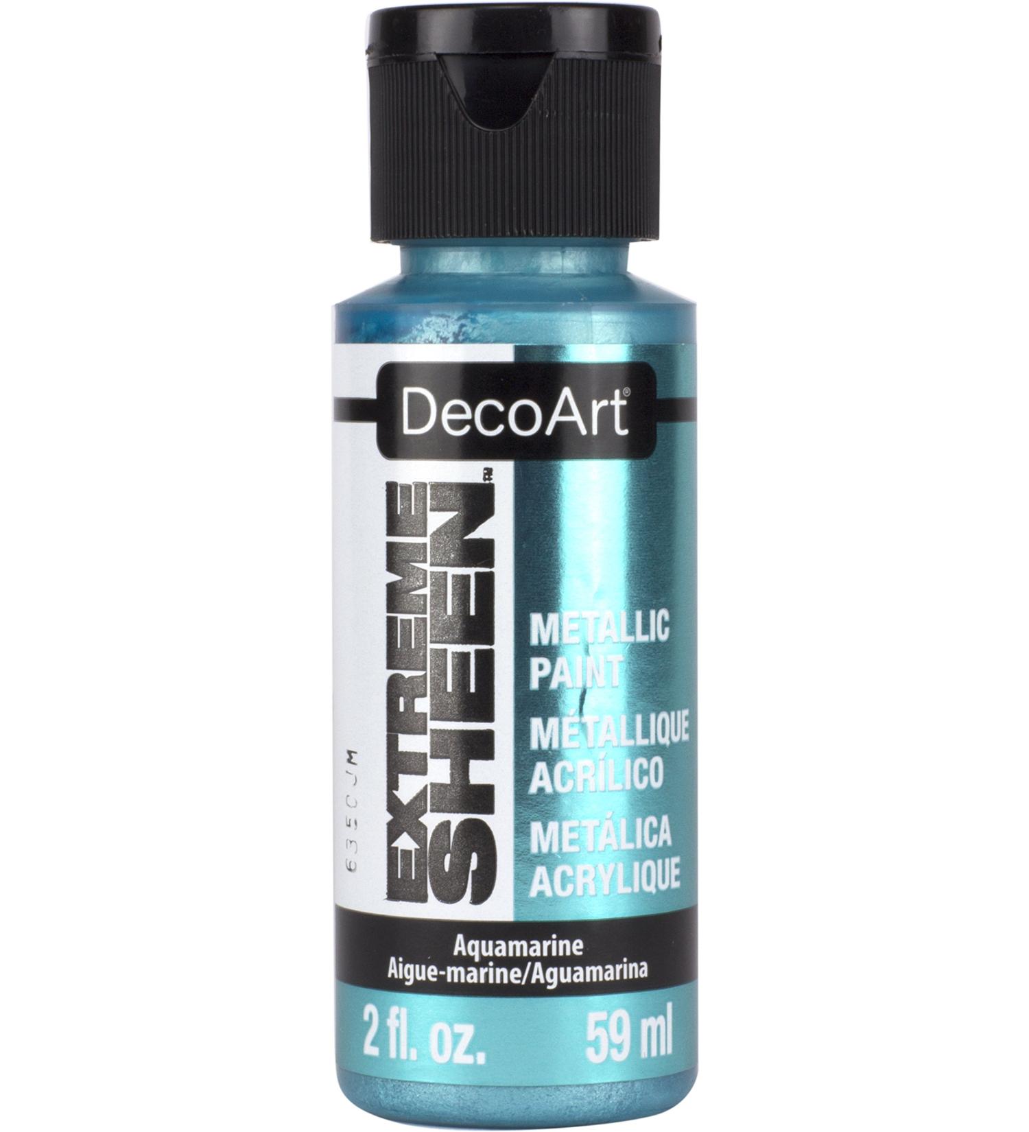 DecoArt Extra Sheen Paint - Aquamarine - 2 fl oz - Pack of 1 - Buy Online on SooperMarket.com