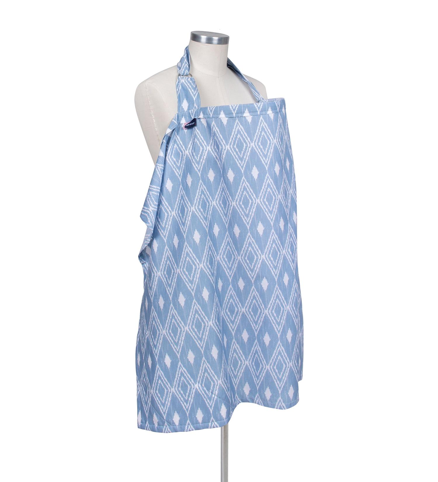 Bebe au Lait Premium Cotton Nursing Cover - Belize | Adjustable Strap, Breathable & Lightweight Apron for Breastfeeding - Buy Online on SooperMarket.com