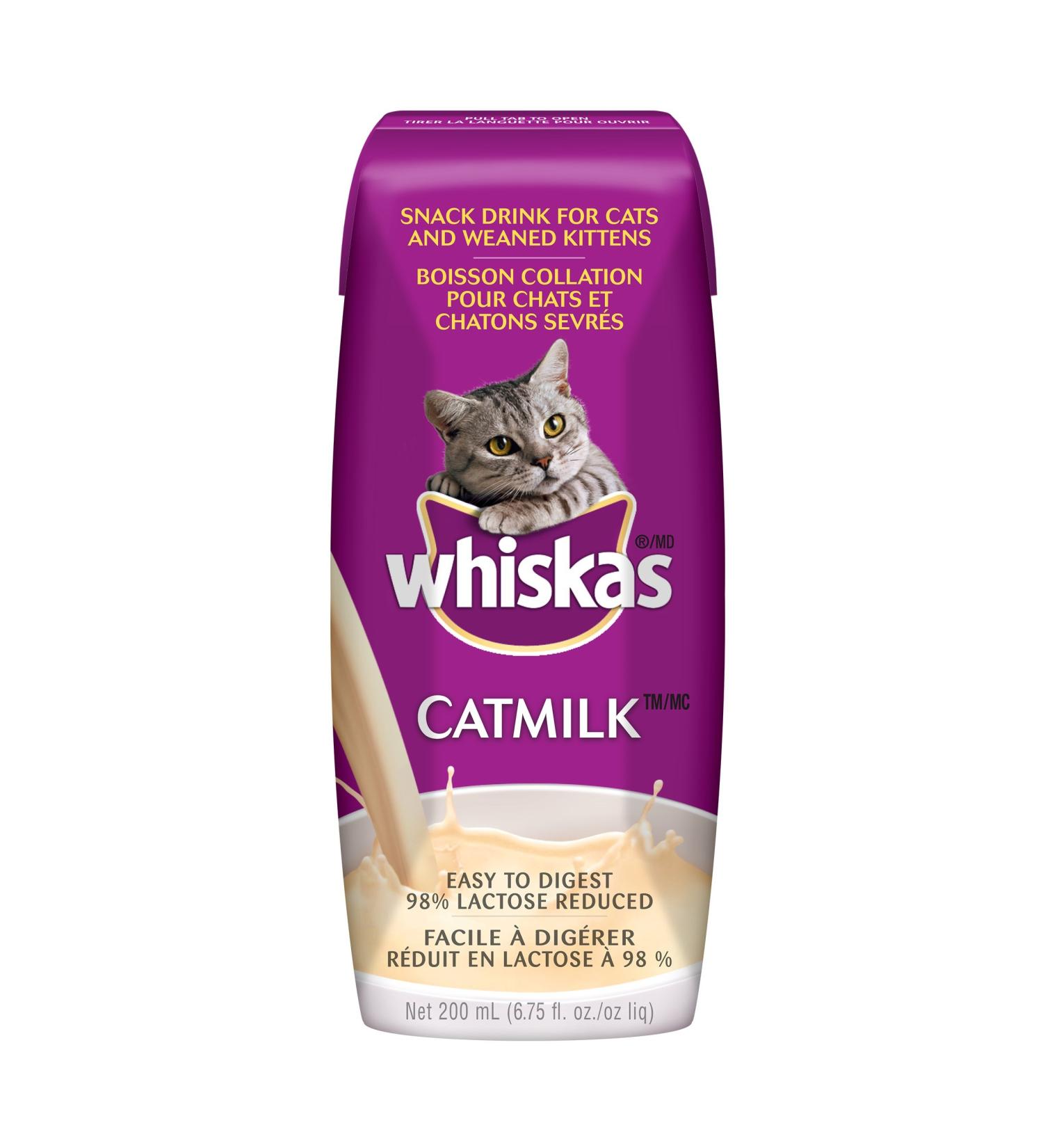 WHISKAS Catmilk Kitten & Cat Treats 200ml (24 Pack) - Buy Online on SooperMarket.com