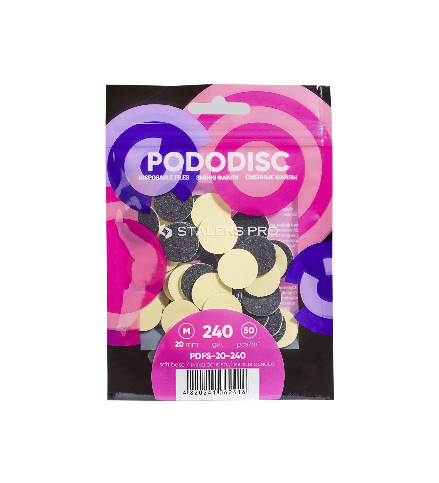 Staleks Pro Expert Adhesive Refills with Foam Base Soft Podic Professional Disposable 50 Pieces PDFS. (20 240) - Buy Online on SooperMarket.com