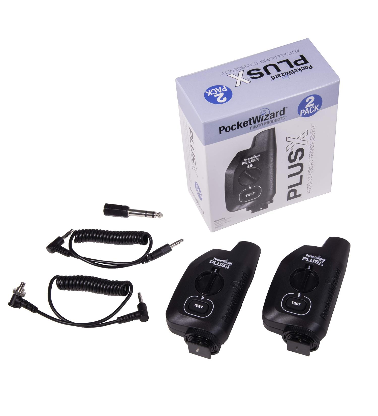 PocketWizard PlusX Transceiver Black 2-Pack - Buy Online on SooperMarket.com