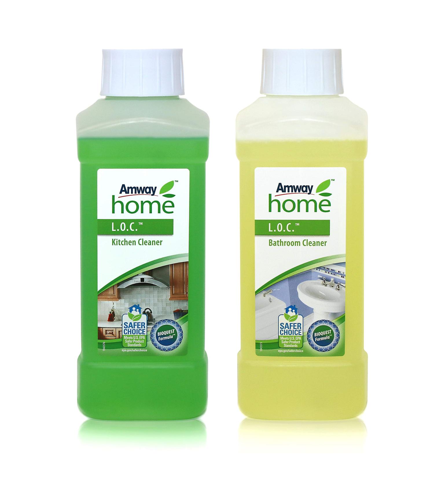 Amway Set of bathroom and kitchen cleaner 1 x 500 ml each total 1 l. - Buy Online on SooperMarket.com