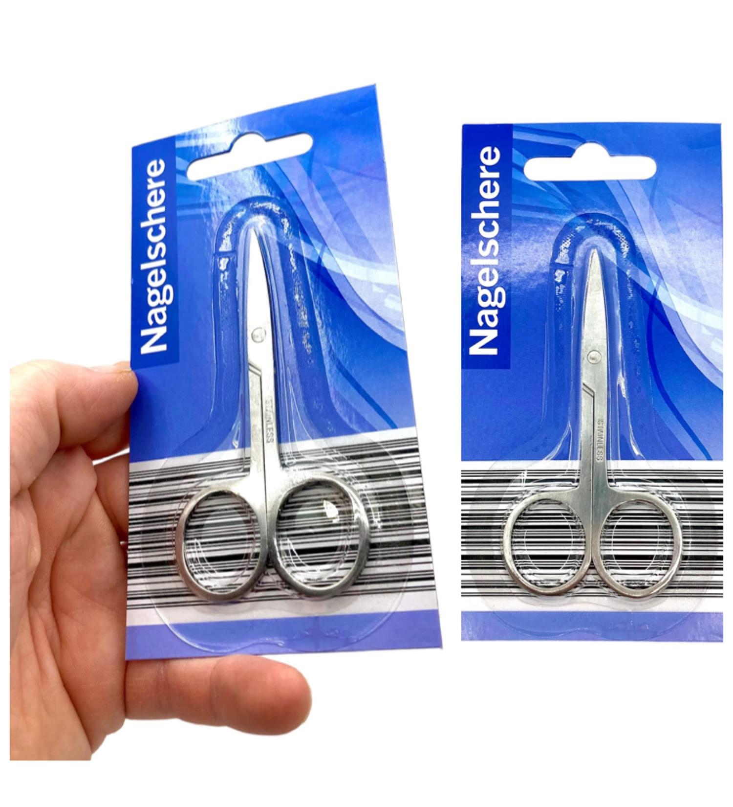 Premium Stainless Steel Nail Scissors - Precision Cutting Tool - Buy Online on SooperMarket.com