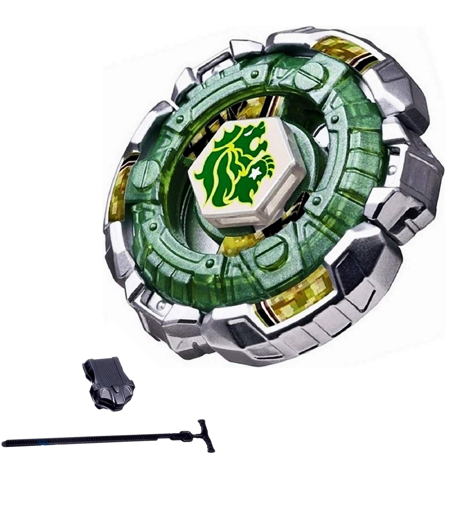 Elrozo Rapidity Fang Leone + Launcher Spinning Top for Metal Fusion 4d Fury Arena