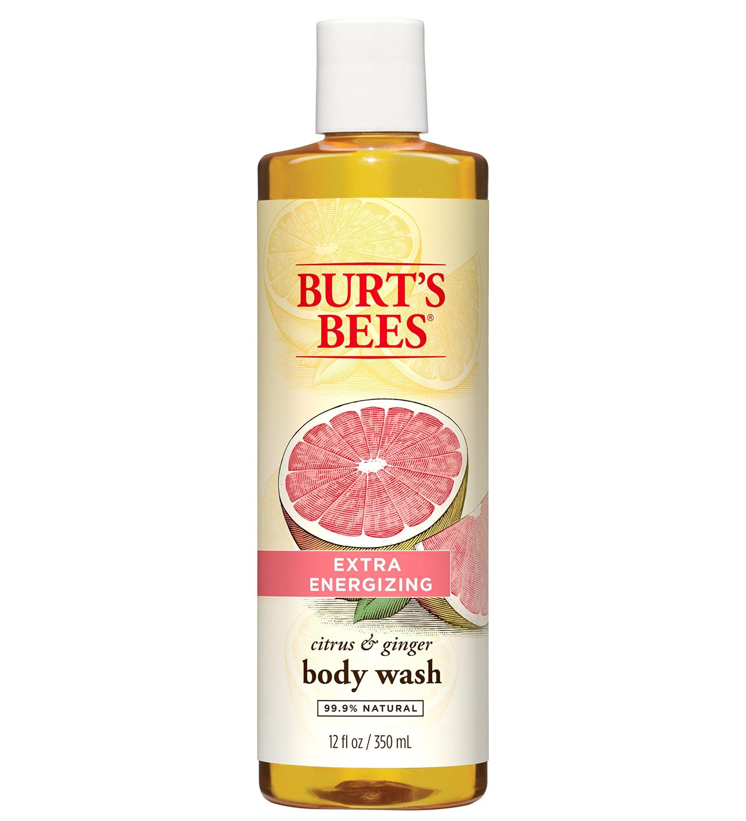 Buy Burt's Bees Extra Energizing Citrus & Ginger Body Wash - 12 oz | International Shipping Available - Buy Online on SooperMarket.com