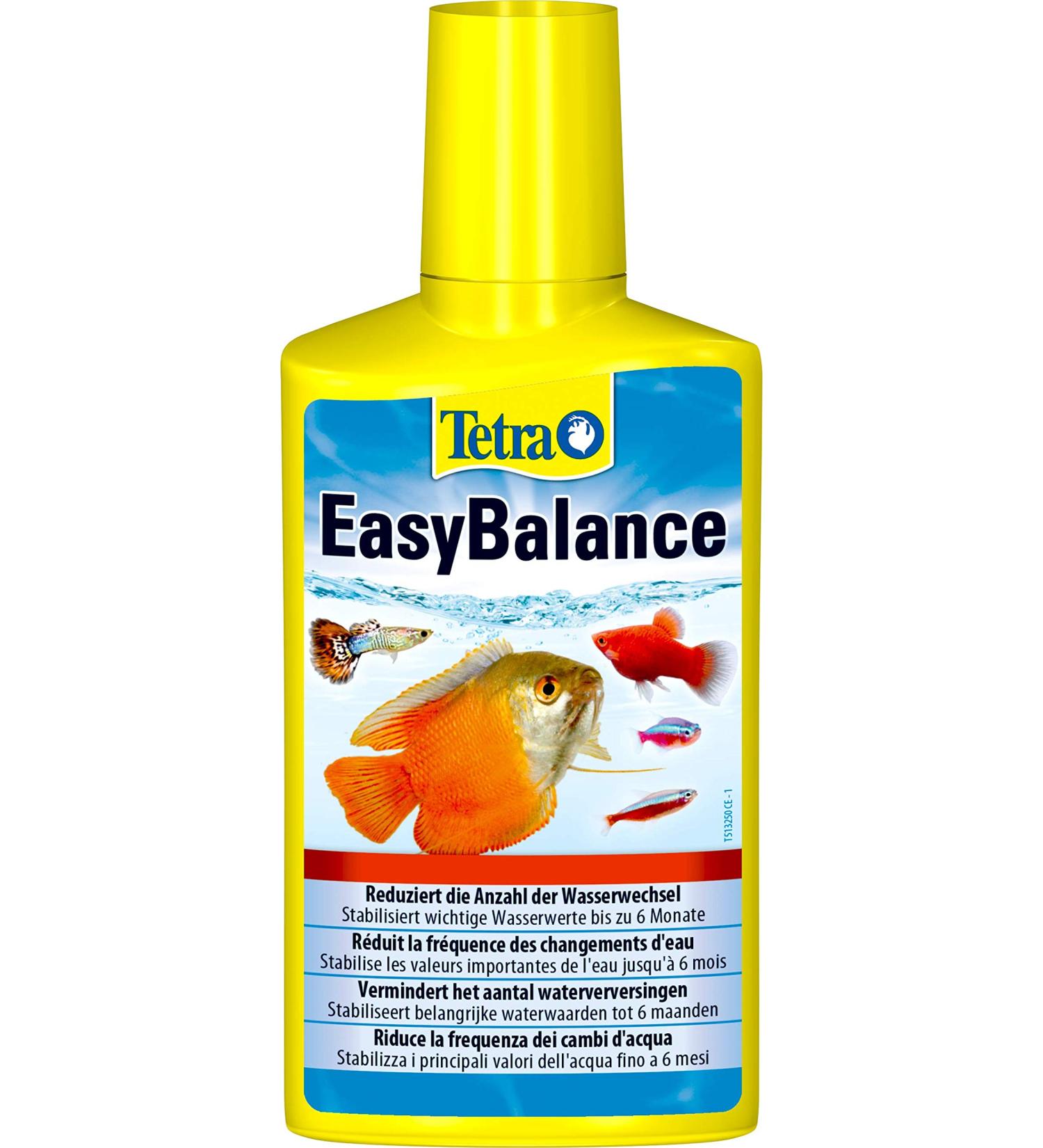 Tetra EasyBalance 250ml - Long-Term Aquarium Care for Healthy Water & Fewer Water Changes - Buy Online on SooperMarket.com