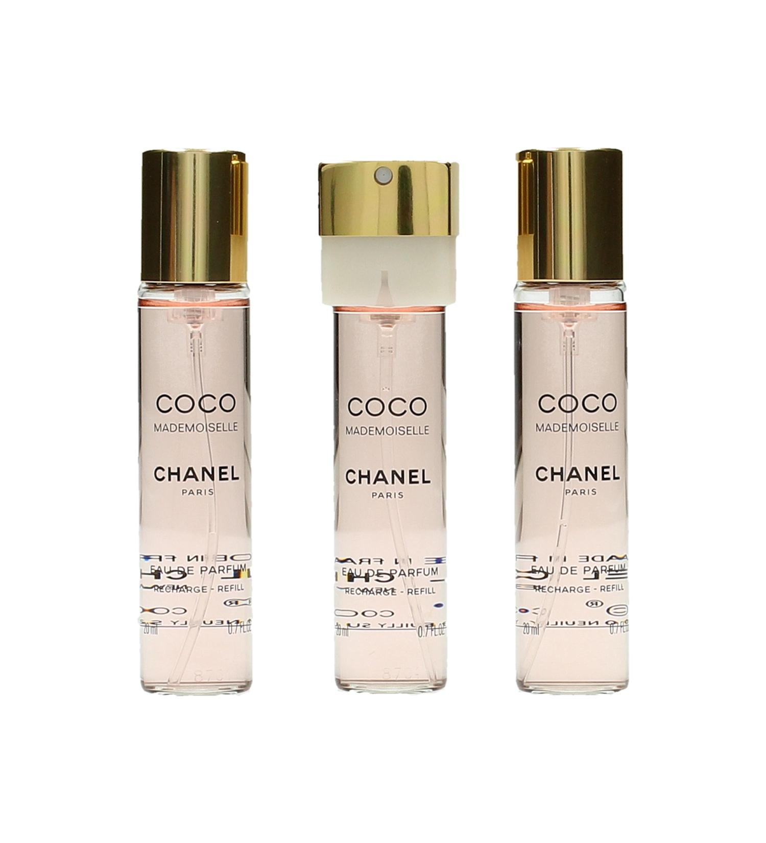 Chanel Chanel Coco Mademoiselle Twist & Spray Eau De Parfum Refill 3x20ml/0.7oz - Buy Online on SooperMarket.com