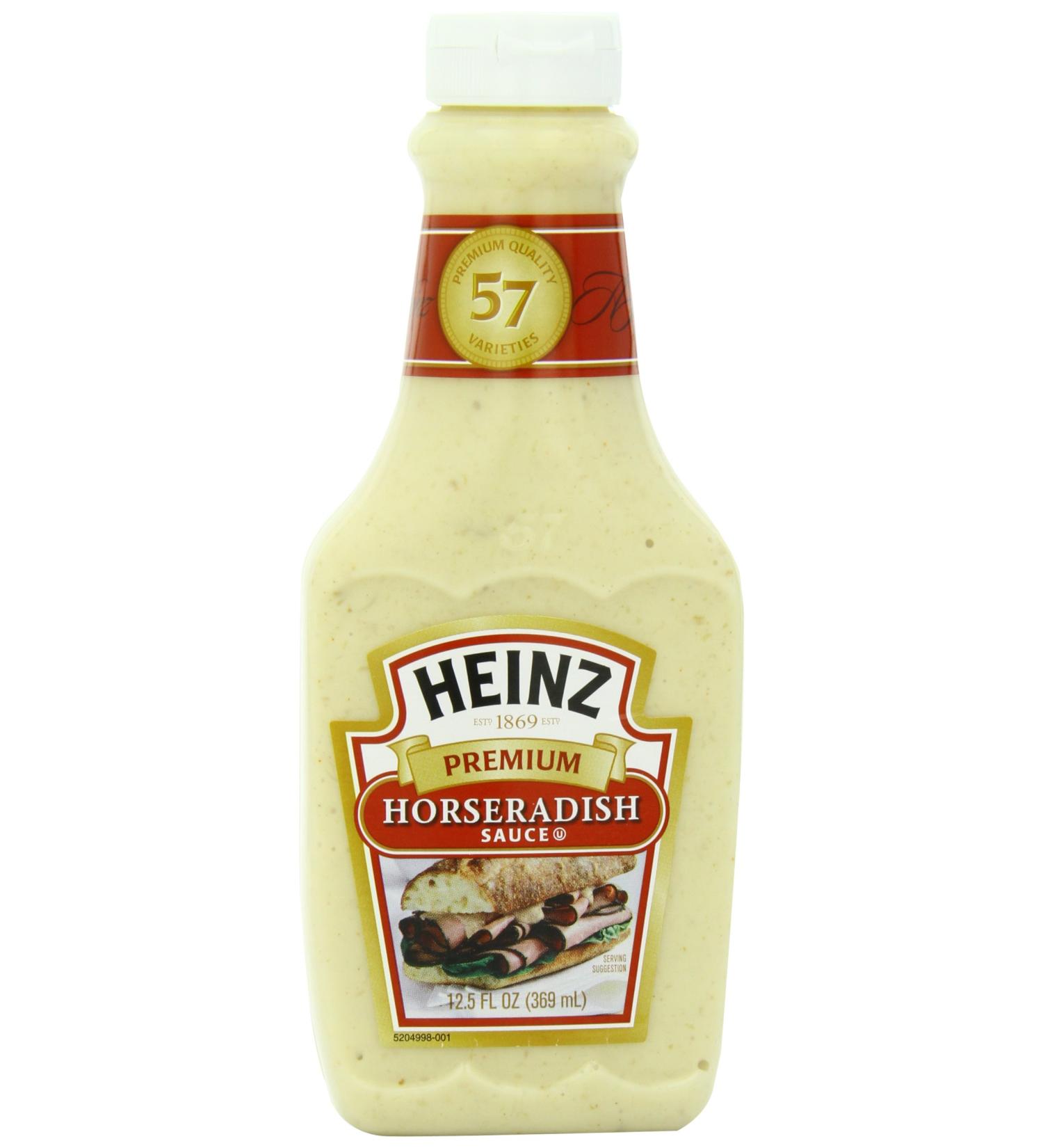 Heinz Premium Horseradish Sauce 12.5 oz - Pack of 6 | Authentic Flavor | Condiment for Every Meal - Buy Online on SooperMarket.com