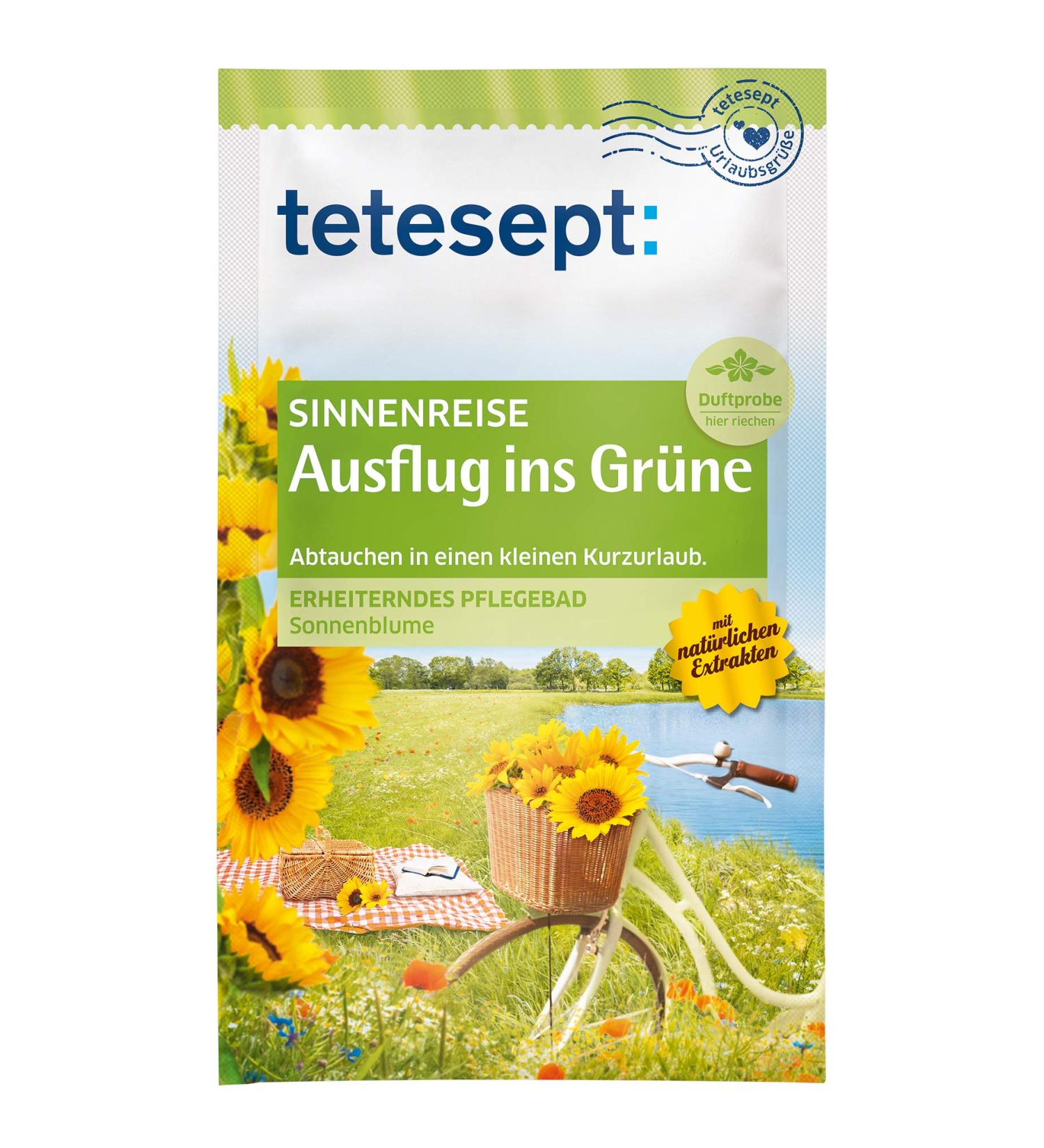 Tetesept Sensual Journey Excursion into the Green pack of 5 (5 x 60 g)